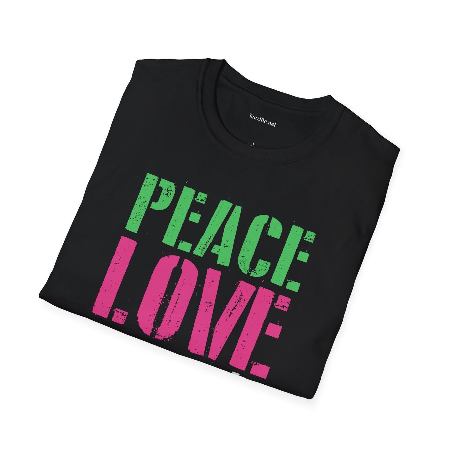 Peace Love Women's Rights  Unisex Softstyle T-Shirt 100% Cotton Graphic