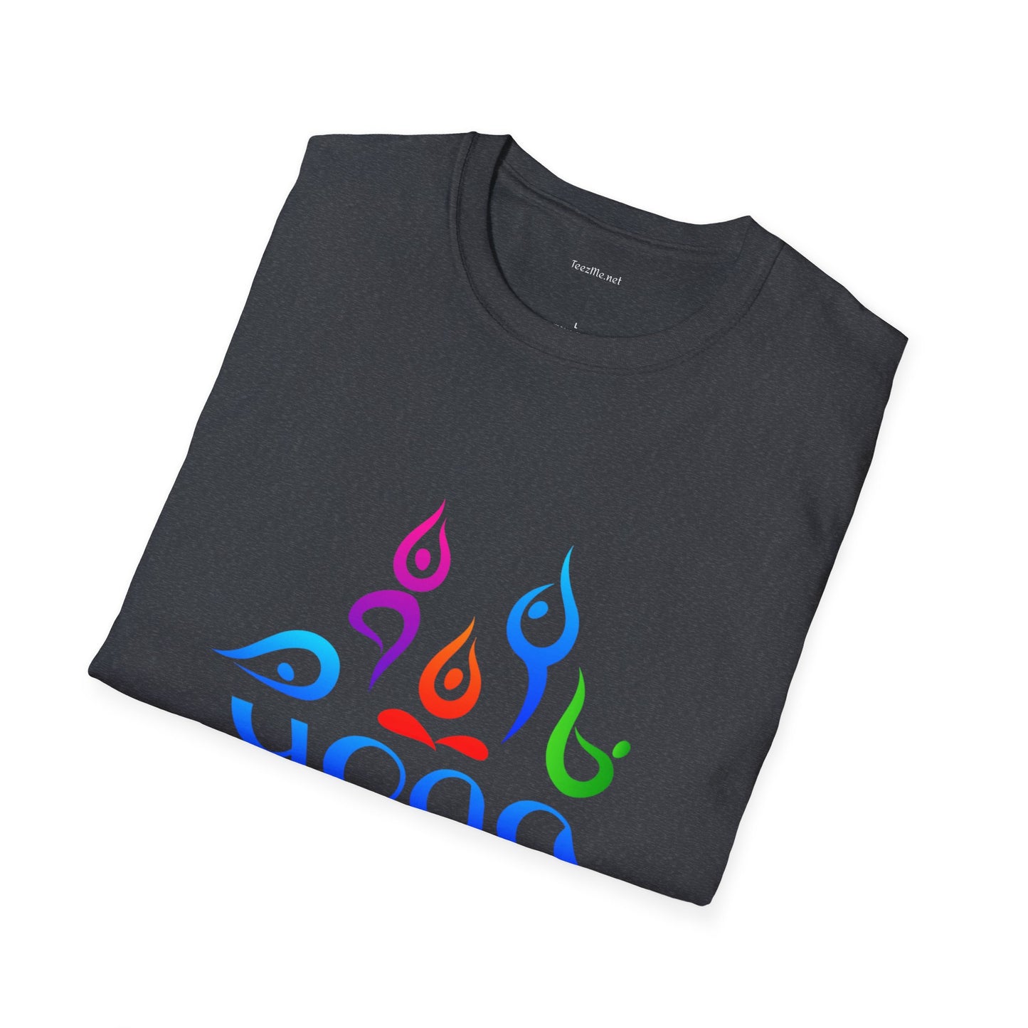 YOGA - Unisex Softstyle T-Shirt 100% Cotton Graphic
