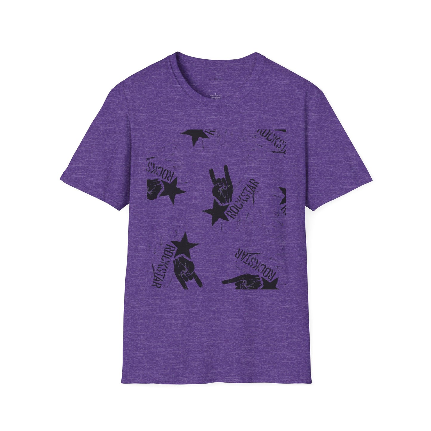 ROCK STAR illustation - Unisex Softstyle T-Shirt 100% Cotton Graphic