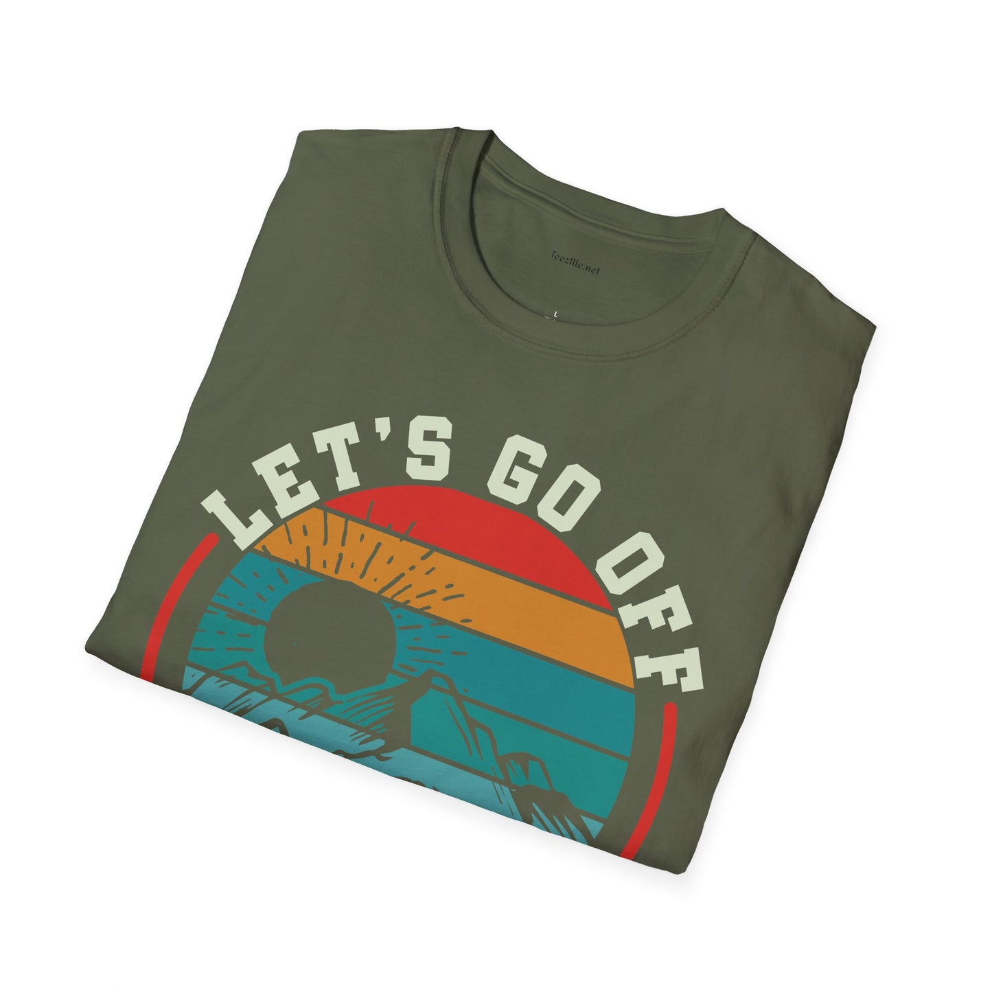 Off Grid - Unisex Softstyle T-Shirt 100% Cotton Graphic