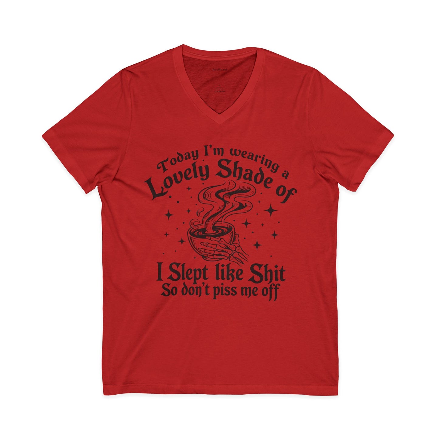 A Lovely Shade 01 Unisex Jersey Short Sleeve V-Neck Tee