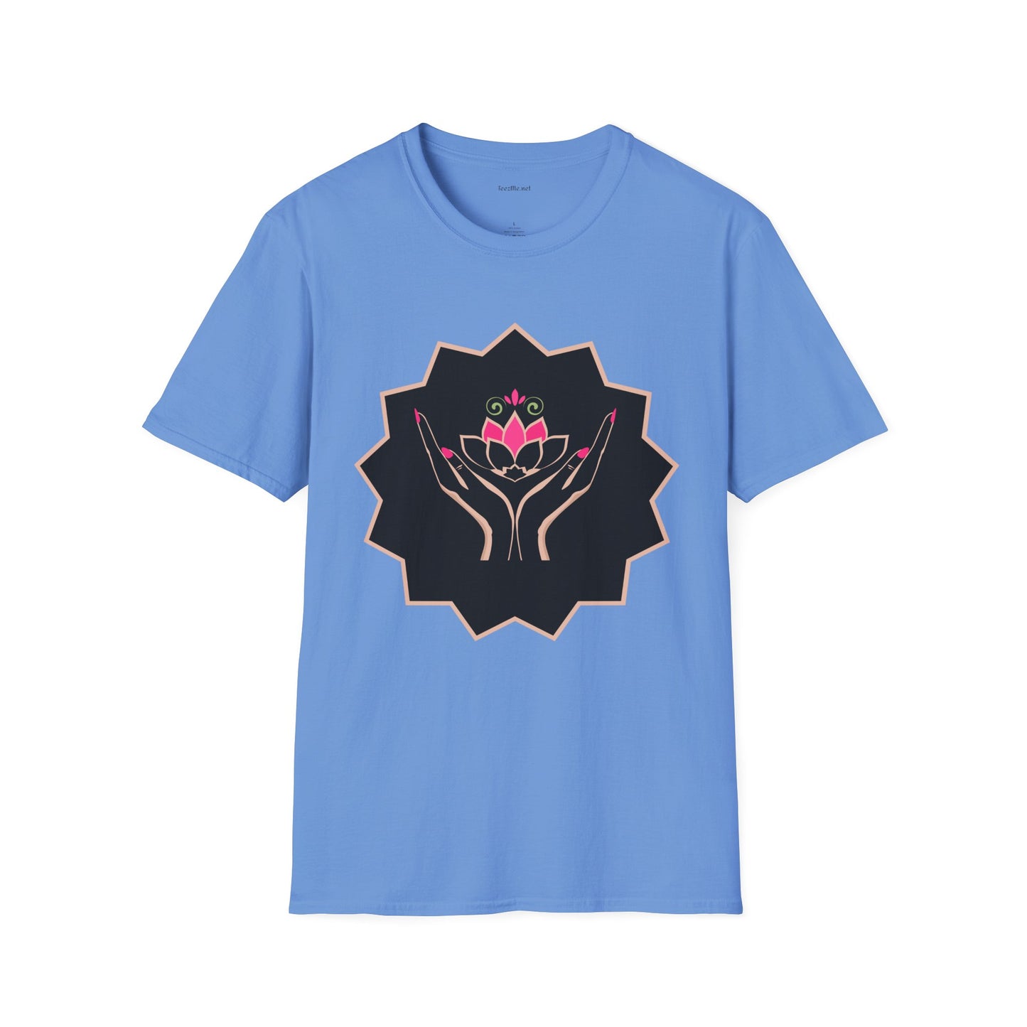 Pink Lotus - Unisex Softstyle T-Shirt 100% Cotton Graphic