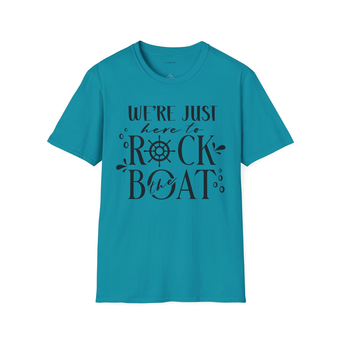 Rock the Boat - Unisex Softstyle T-Shirt 100% Cotton Graphic
