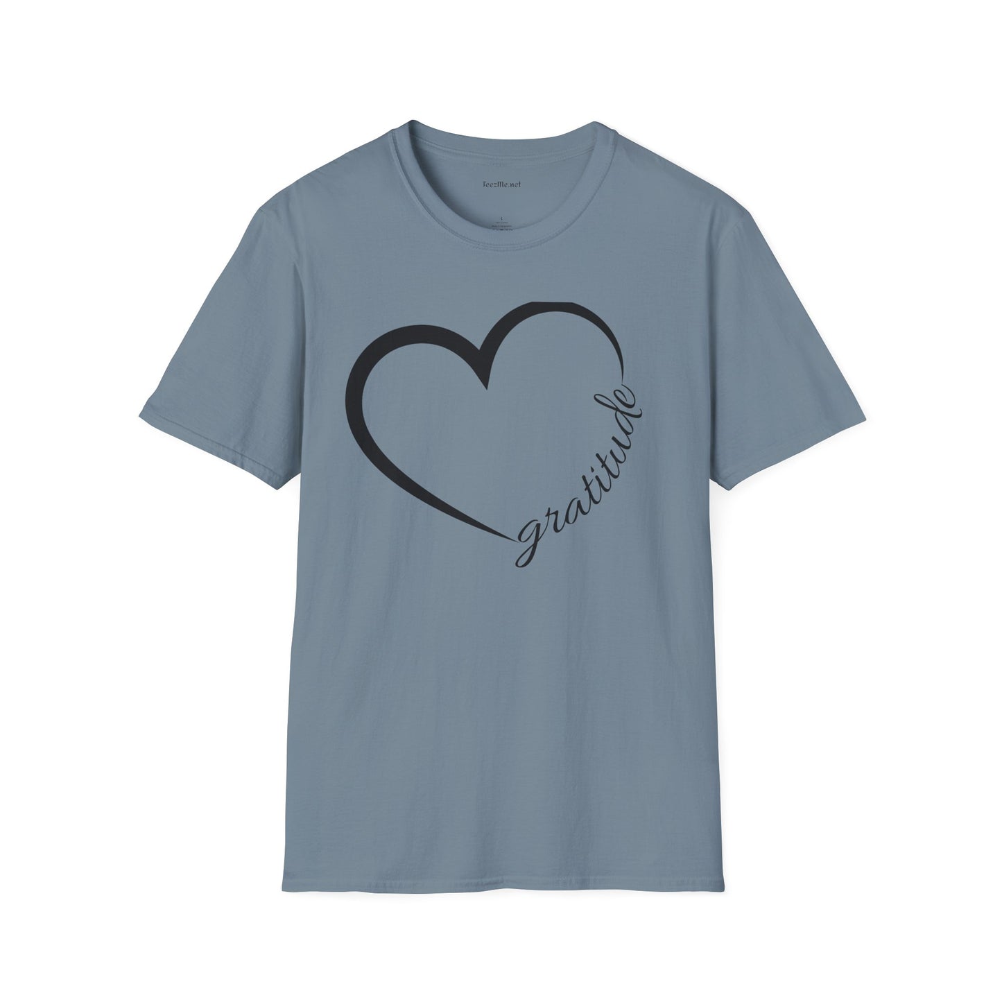 Gratitude Unisex Softstyle T-Shirt 100% Cotton Graphic
