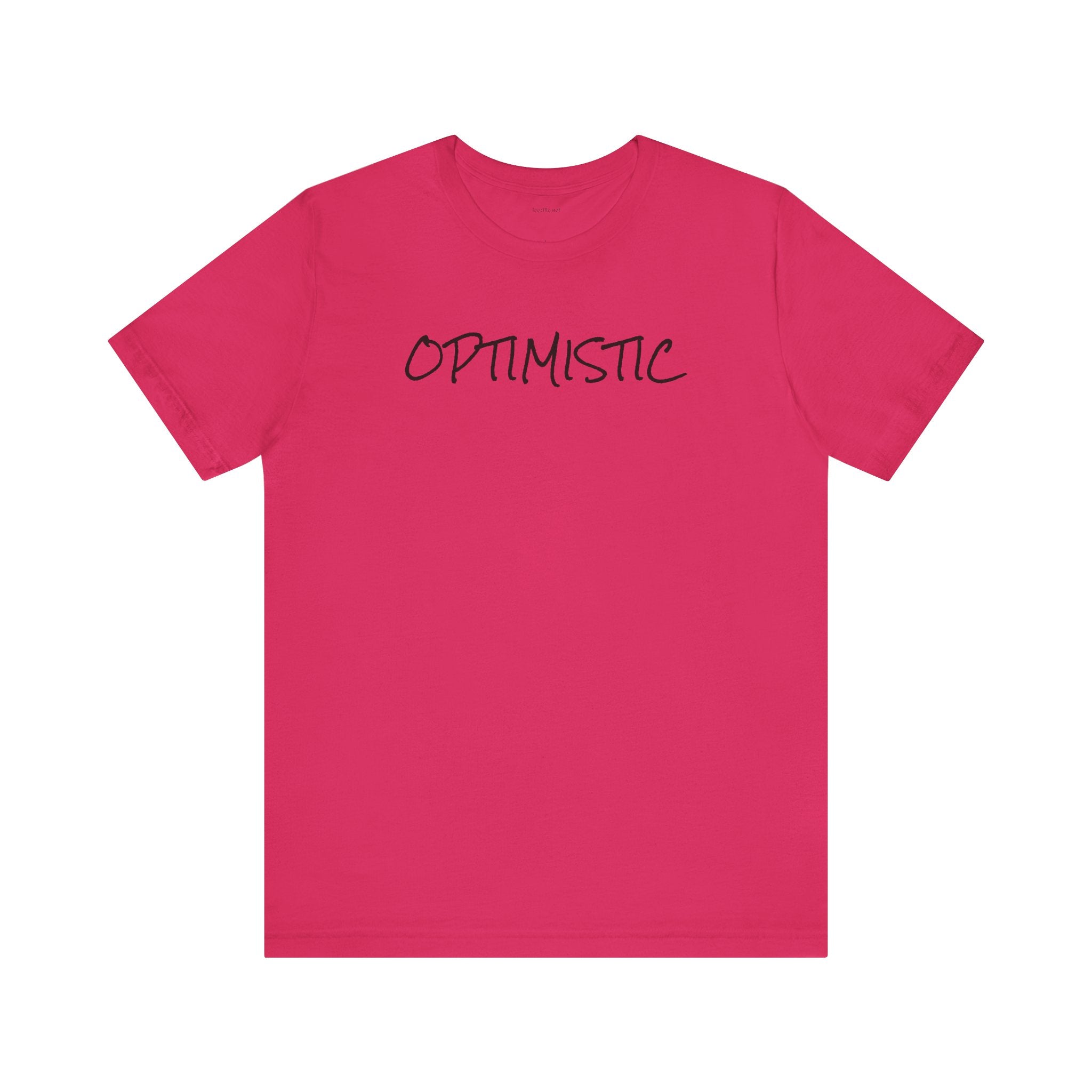 OPTIMISTIC - Unisex Jersey Short Sleeve Tee
