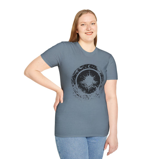 Moon Magic  - Unisex Softstyle T-Shirt 100% Cotton Graphic