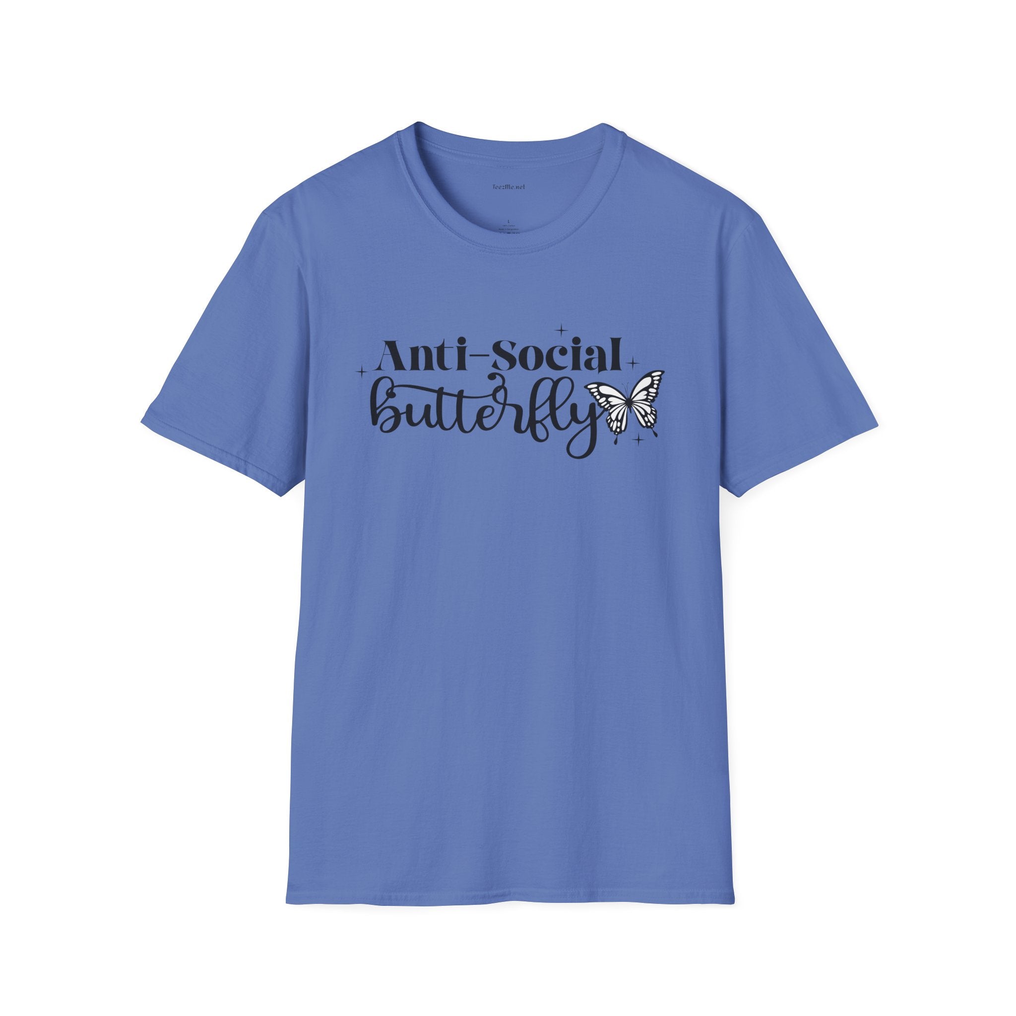 Anti-Social Butterfly T-Shirt — Cute Introvert Graphic Tee