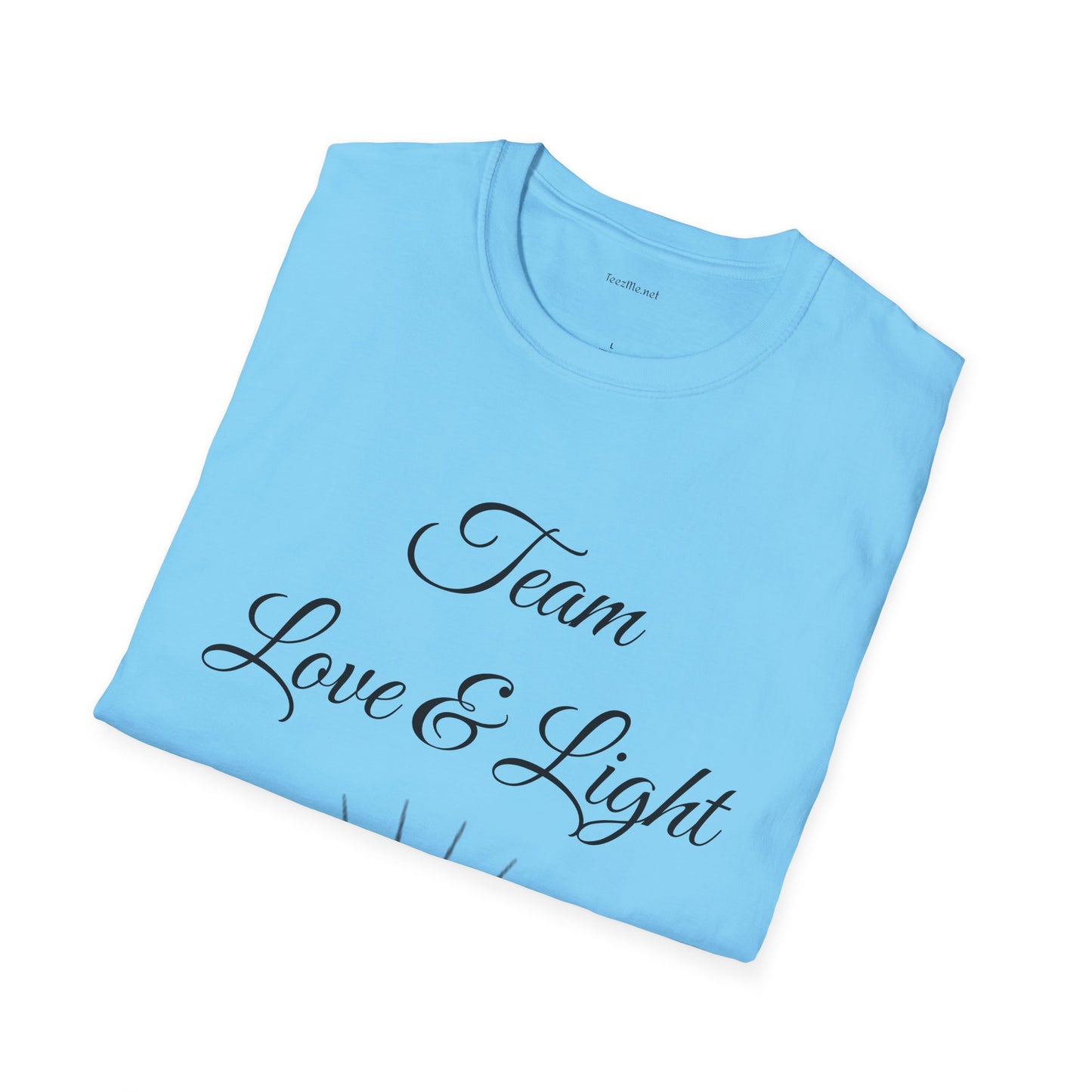 Team Love & Light - Unisex Softstyle T-Shirt 100% Cotton Graphic