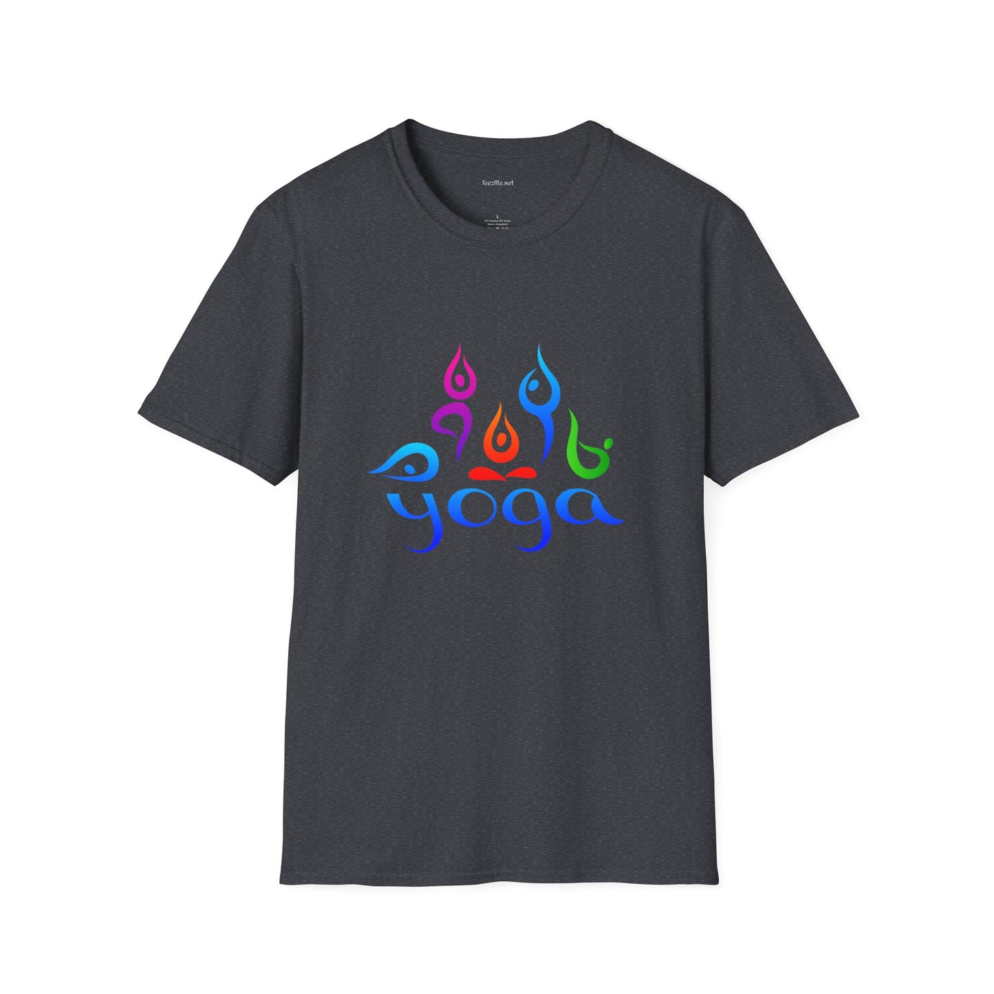 YOGA - Unisex Softstyle T-Shirt 100% Cotton Graphic