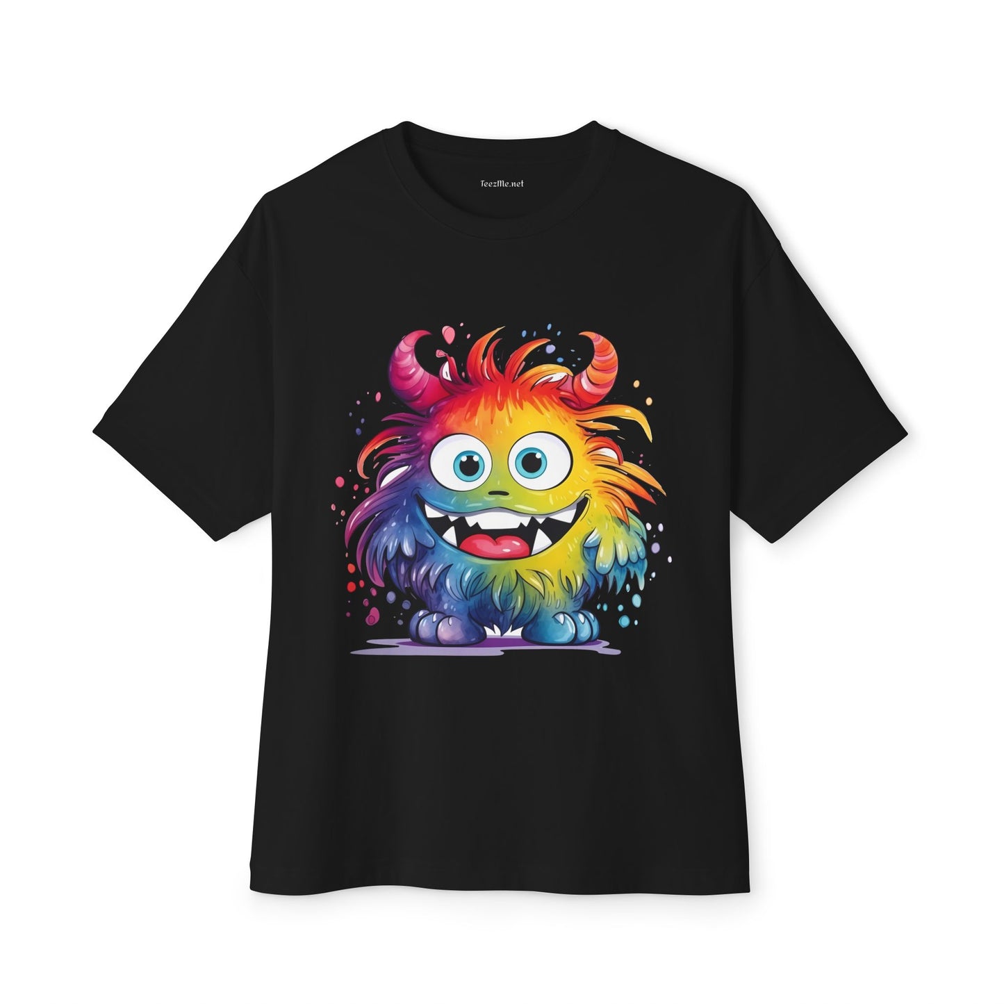 Cute Monster Unisex Oversized Boxy Tee