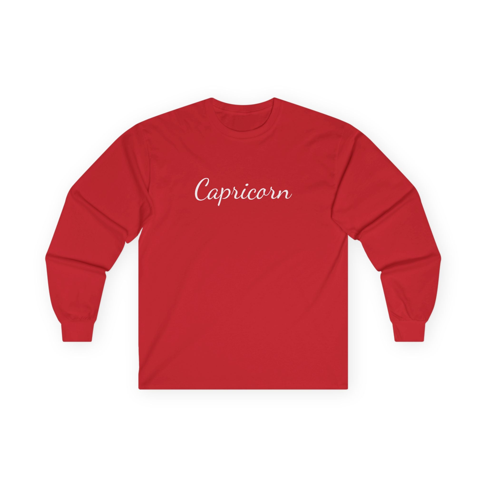 Capricorn - Unisex Ultra Cotton Long Sleeve Tee #zodiac #tarot