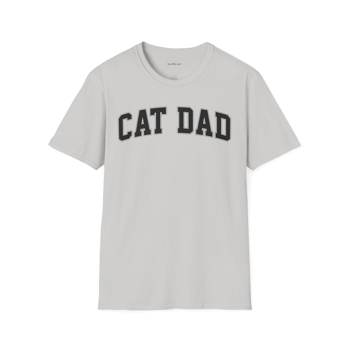 Cat Dad Unisex Softstyle T-Shirt 100% Cotton Graphic
