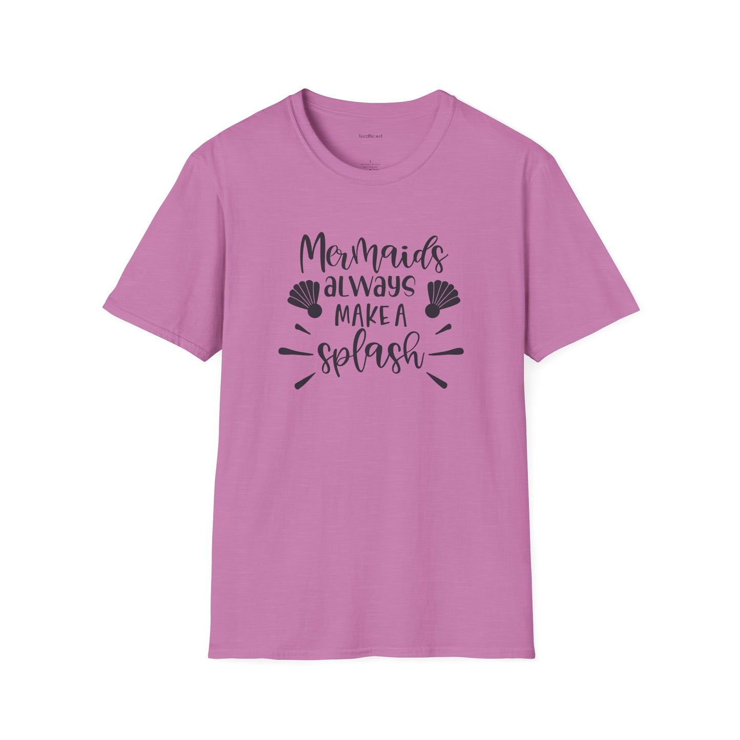 Mermaids make a splash - Unisex Softstyle T-Shirt 100% Cotton Graphic