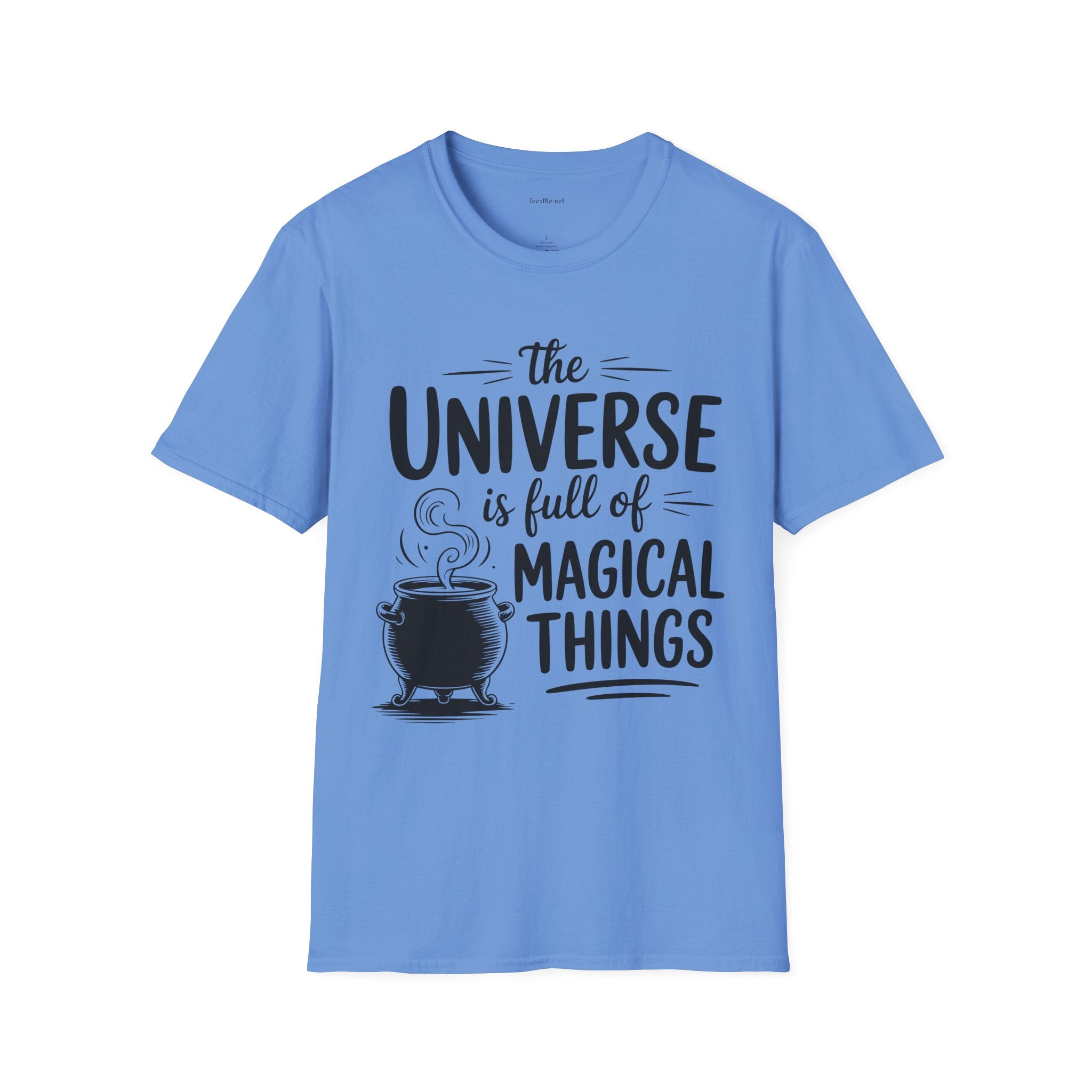 T-Shirt — “The Universe Is Full of Magical Things” Inspirational Graphic Tee