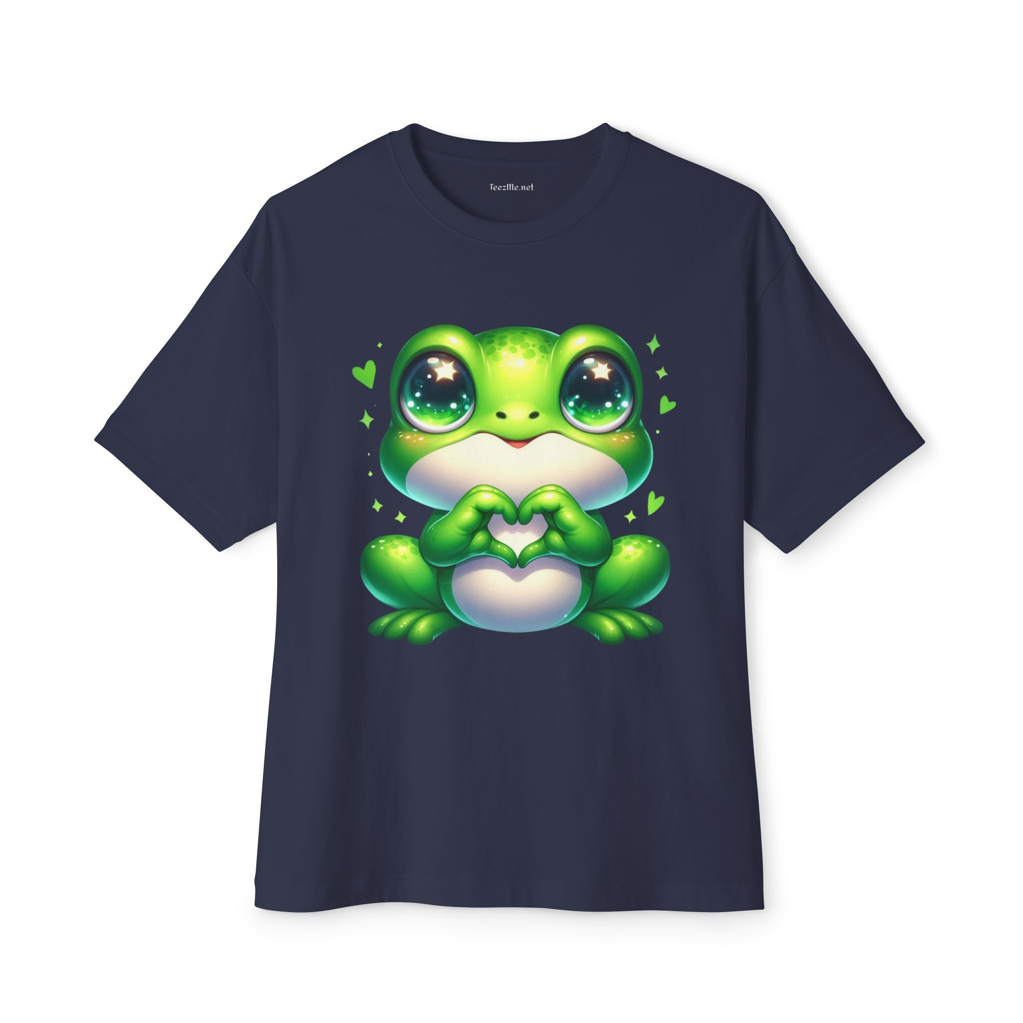 Love Frog Unisex Oversized Boxy Tee