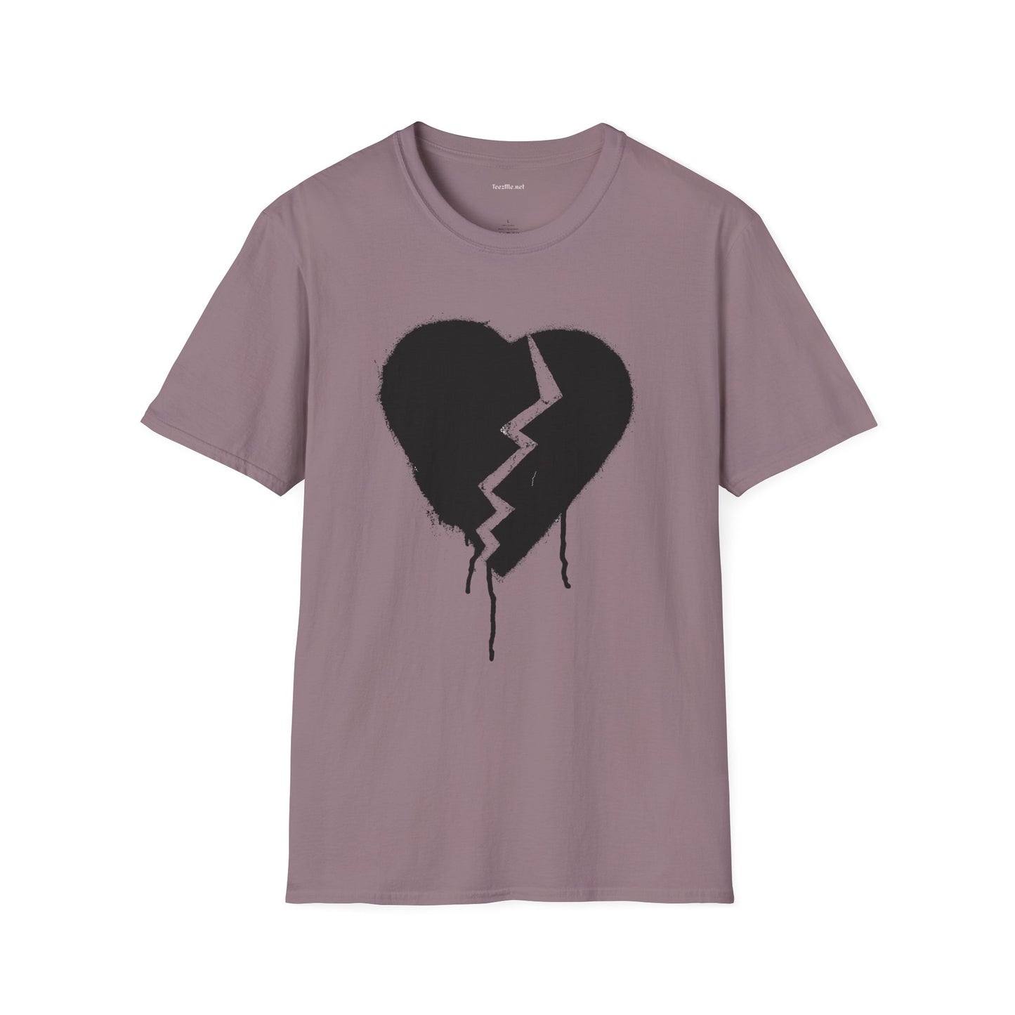 Broken Heart  - Unisex Softstyle T-Shirt 100% Cotton Graphic