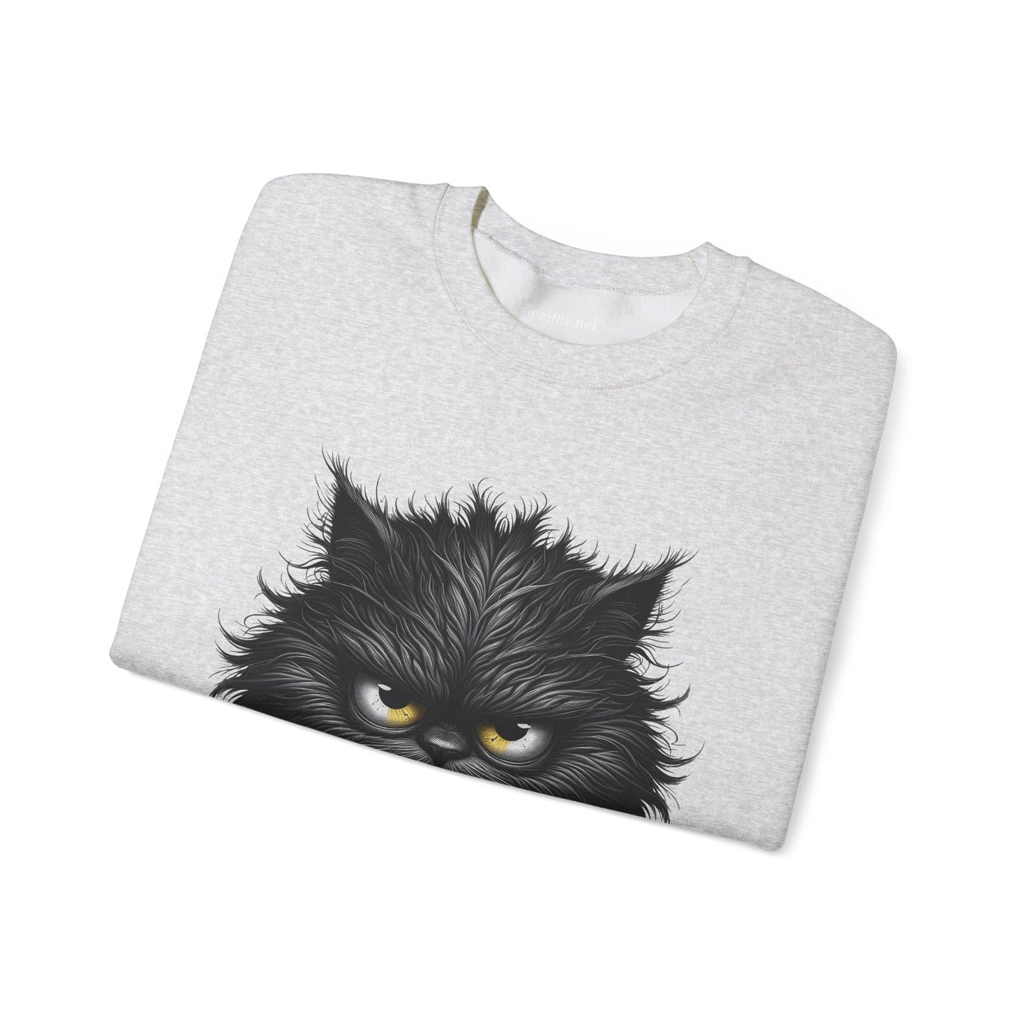 Adorable Grumpy Cat Unisex Heavy Blend™ Crewneck Sweatshirt Graphic