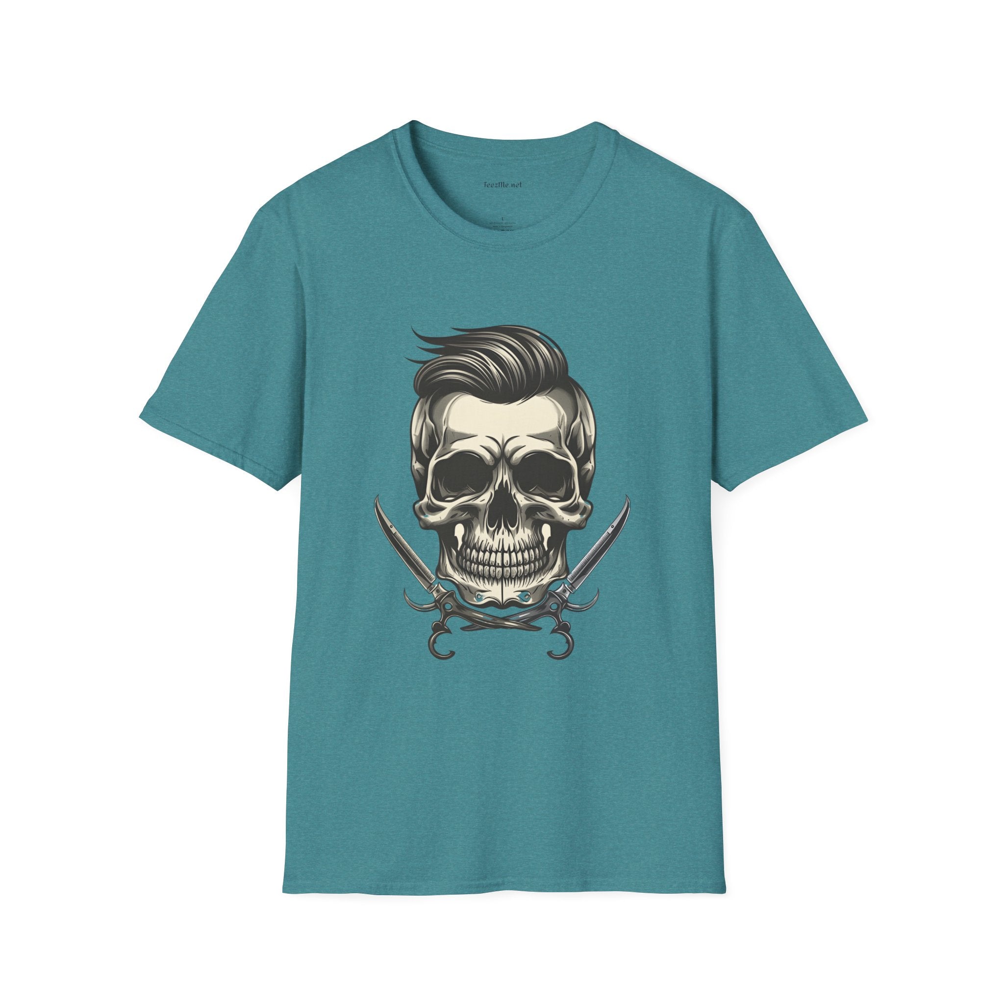 Vintage Hairstylist Unisex Softstyle T-Shirt 100% Cotton Graphic