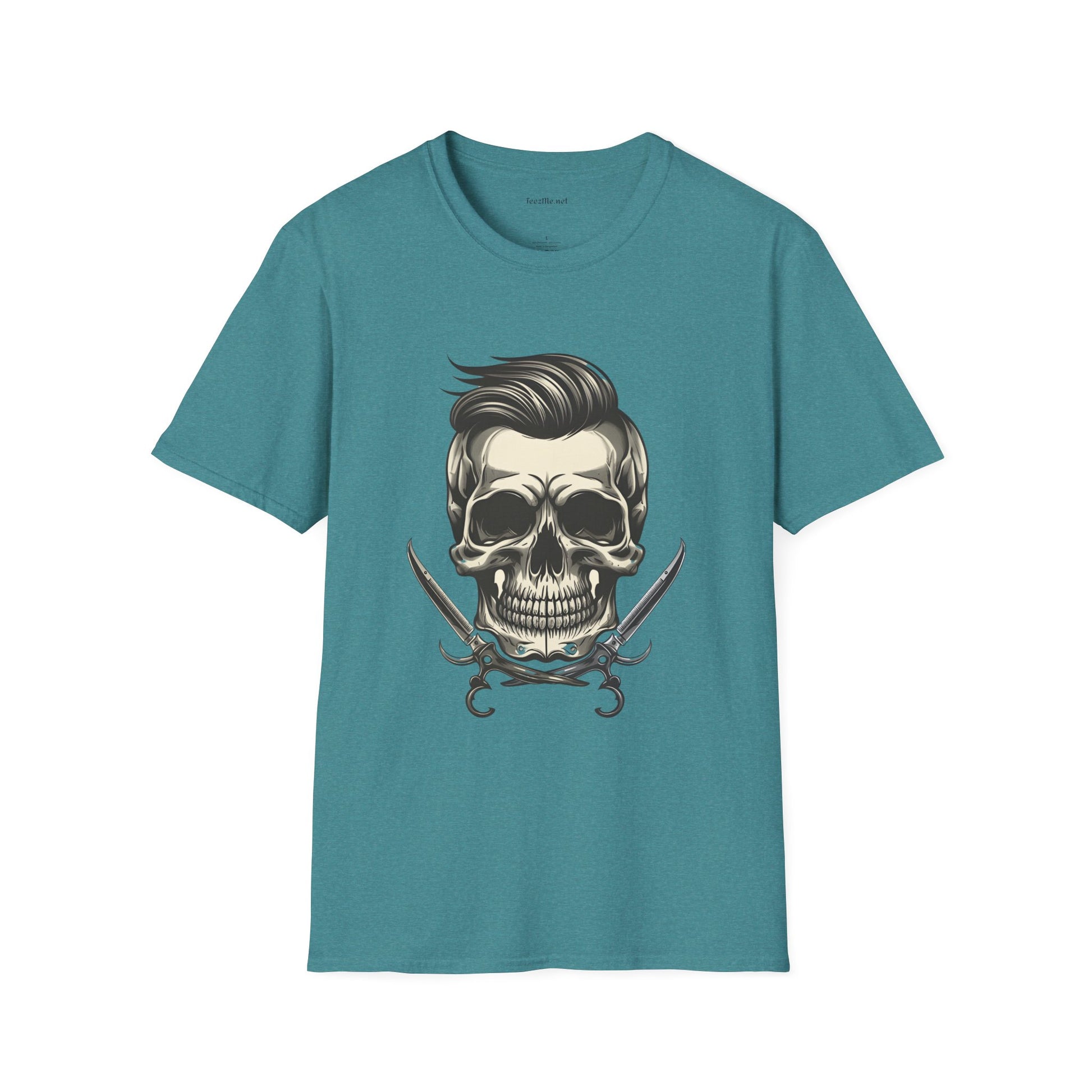 Vintage Hairstylist Unisex Softstyle T-Shirt 100% Cotton Graphic