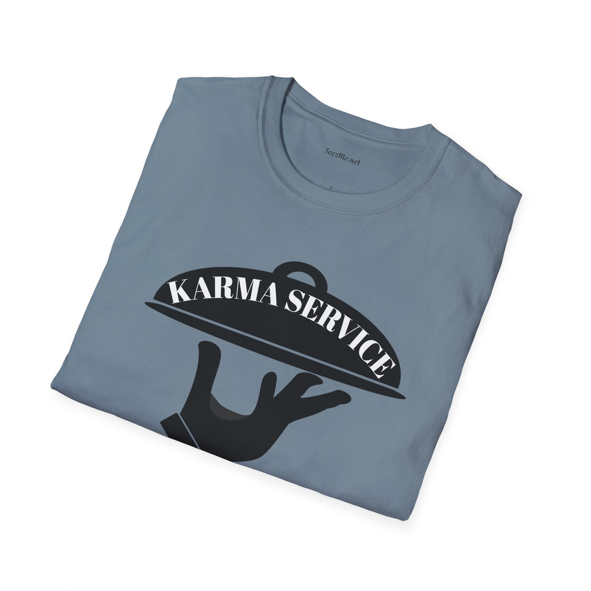 KARMA SERVICE - Unisex Softstyle T-Shirt 100% Cotton Graphic