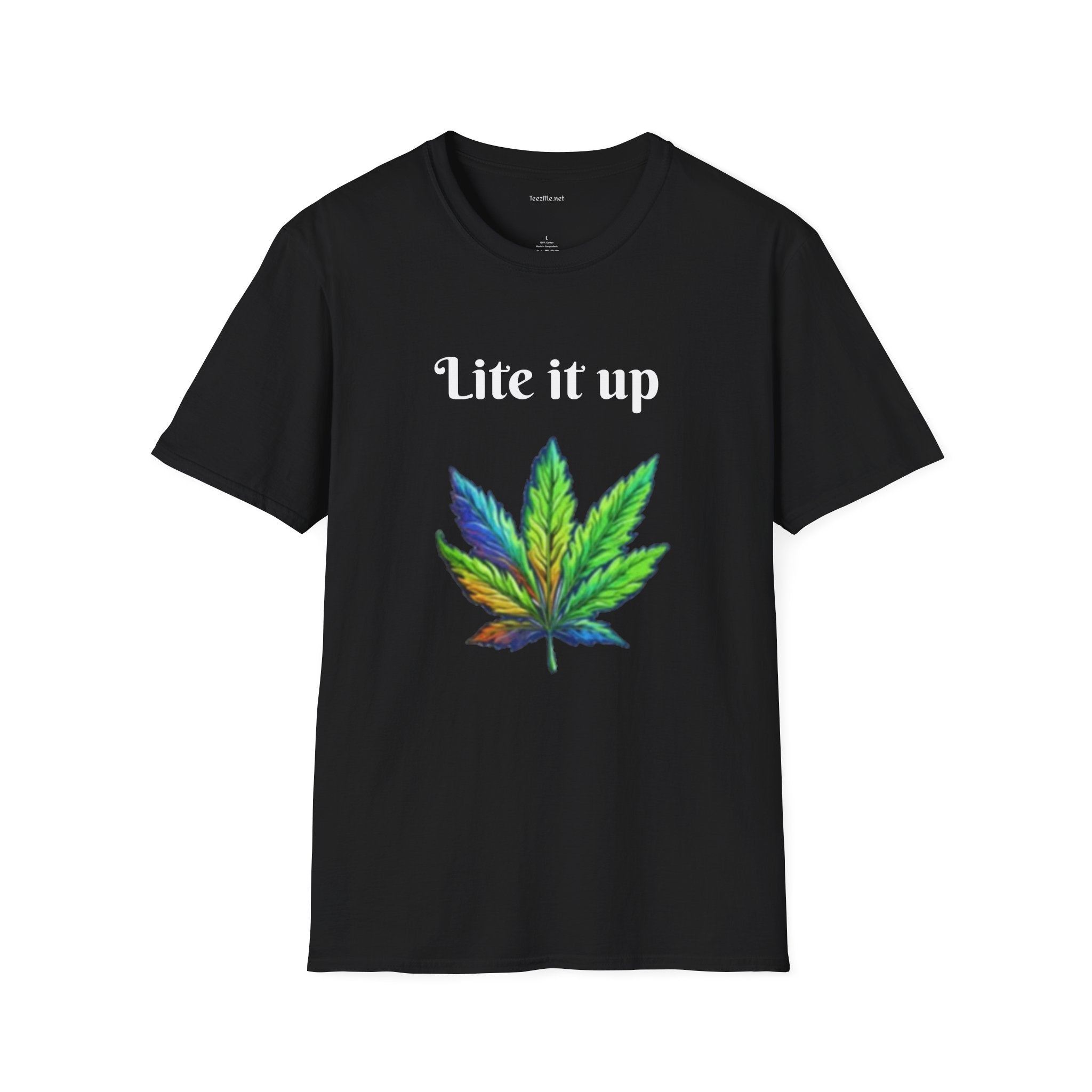 Lite it up - Unisex Softstyle T-Shirt 100% Cotton Graphic