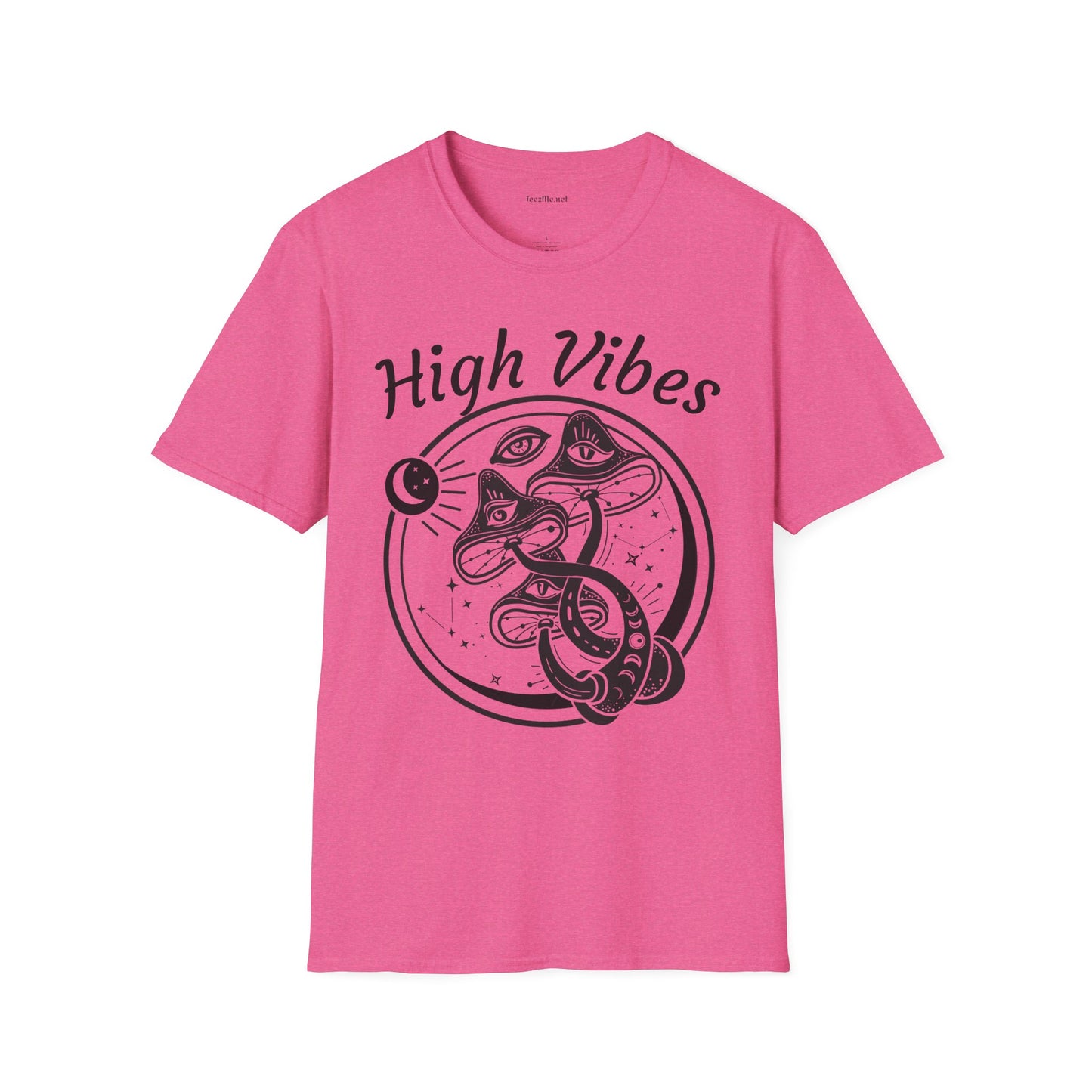 High Vibes Unisex Softstyle T-Shirt 100% Cotton Graphic