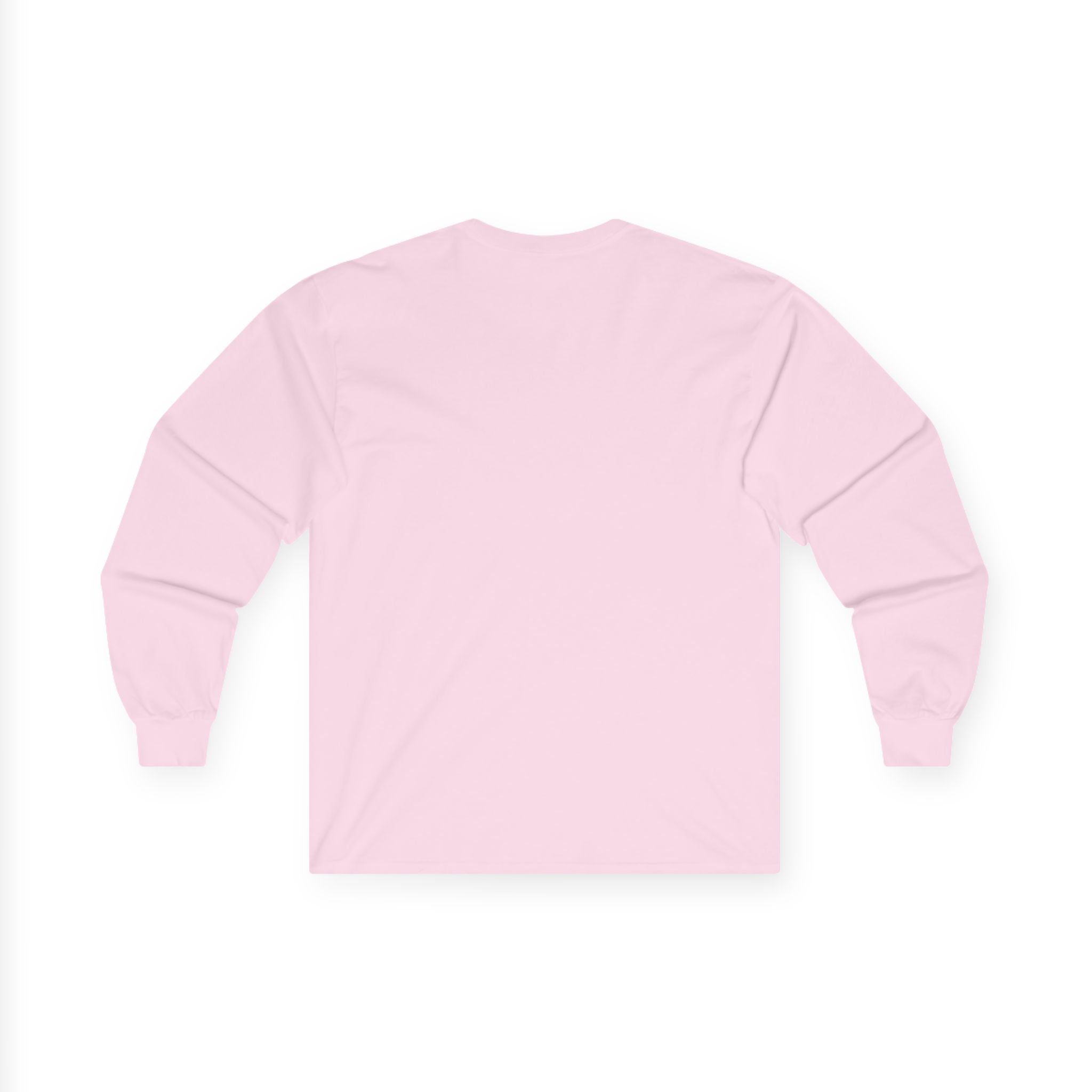 Long Sleeve Tee — "Some Things Are Better Left Alone Like Me" Retro Pink Graphic