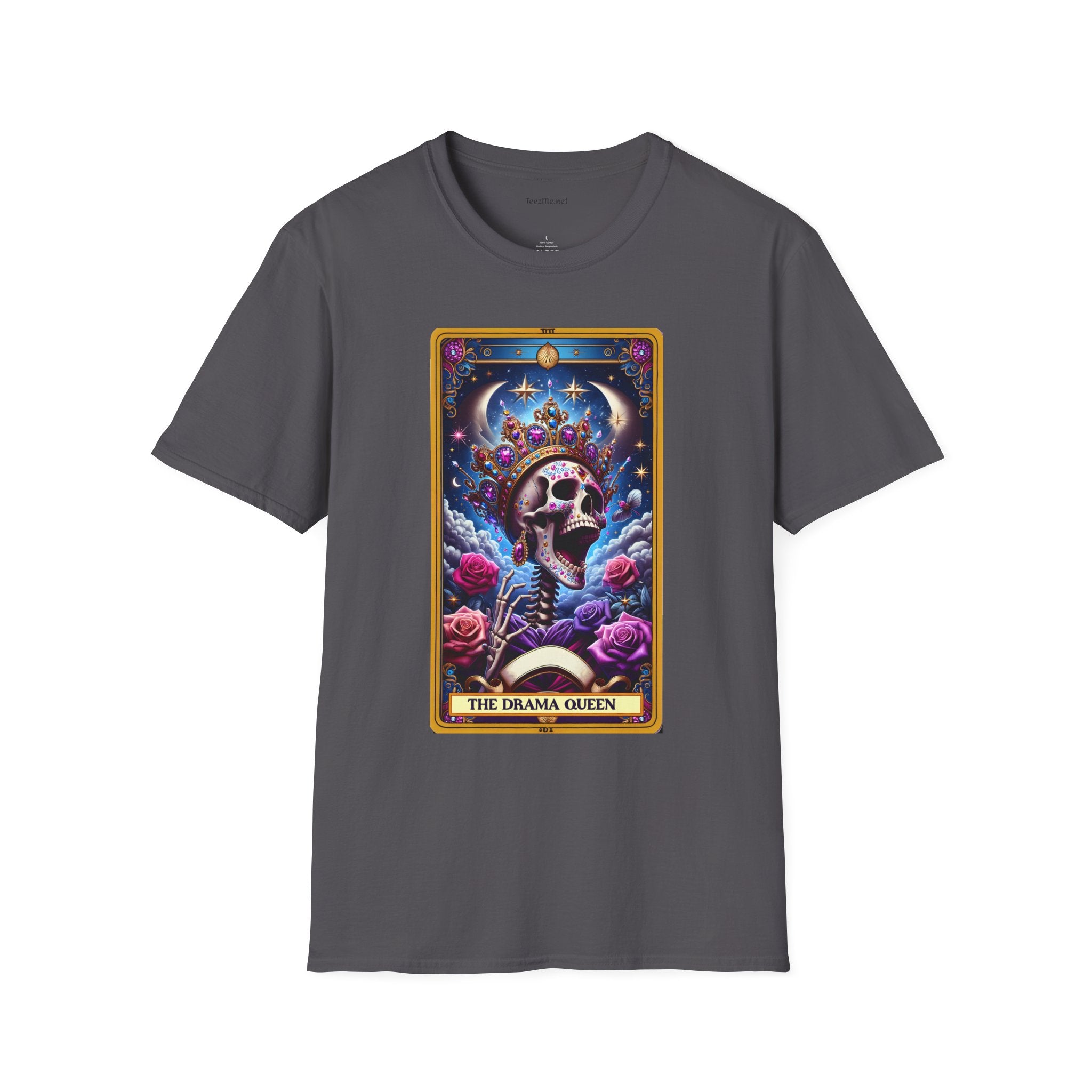 The Drama Queen Unisex Softstyle T-Shirt 100% Cotton  #tarot