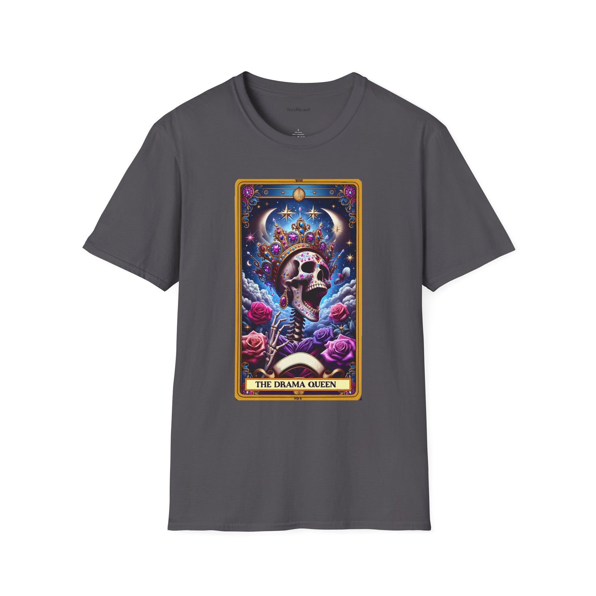 The Drama Queen Unisex Softstyle T-Shirt 100% Cotton  #tarot