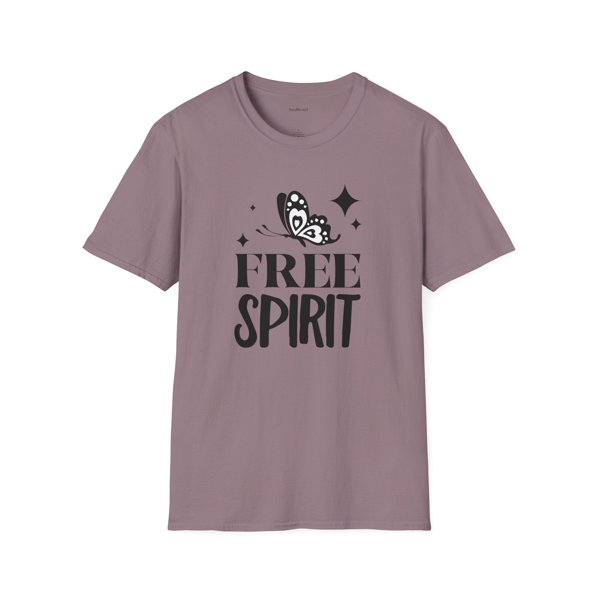 Free Spirit Butterfly T‑Shirt — Boho Casual Graphic Tee