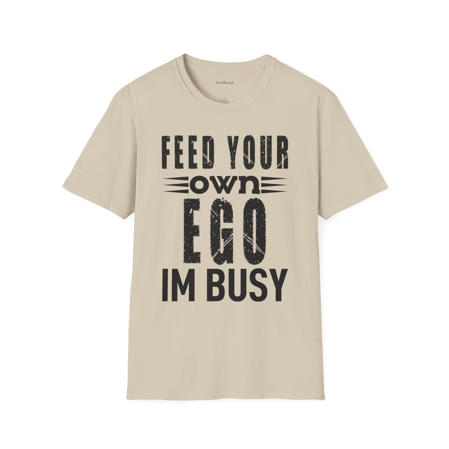 Feed Your Own EGO Unisex Softstyle T-Shirt 100% Cotton