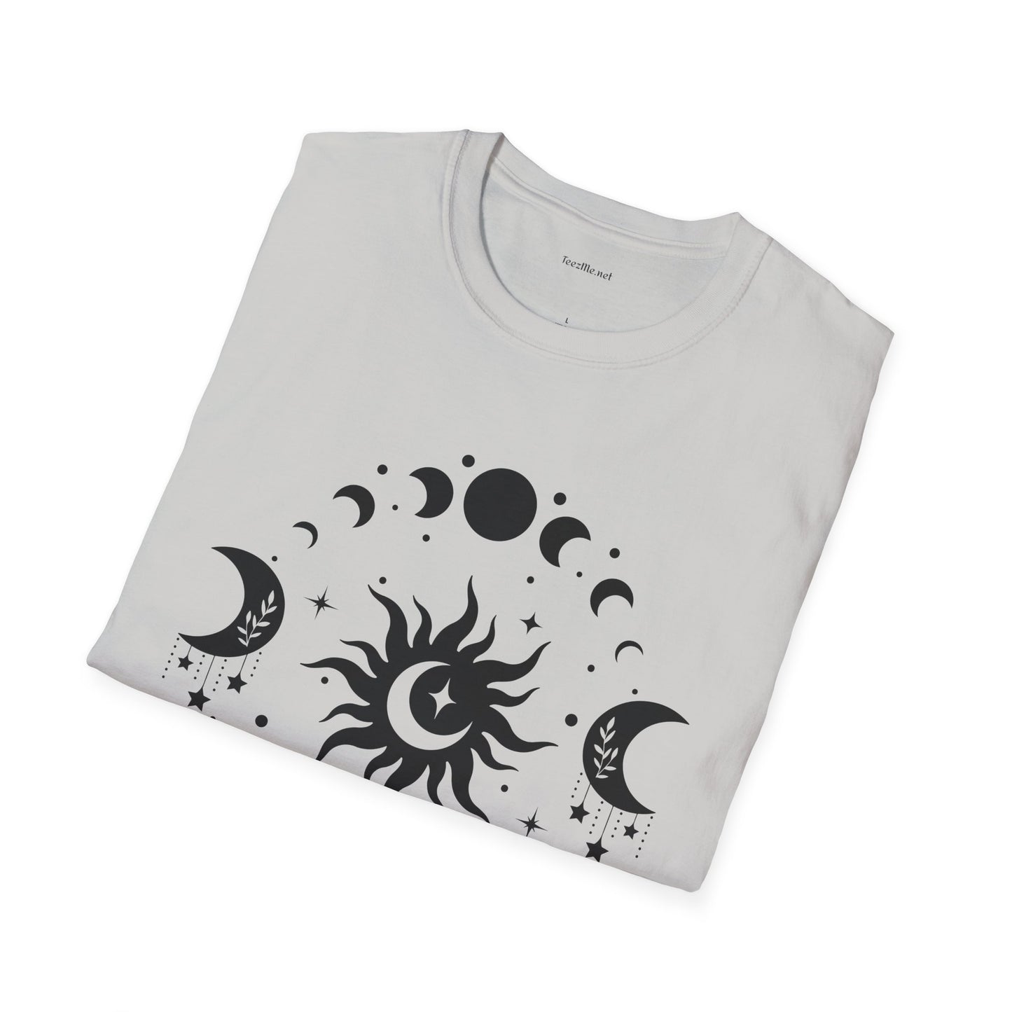 Sun and Moon  - Unisex Softstyle T-Shirt 100% Cotton Graphic