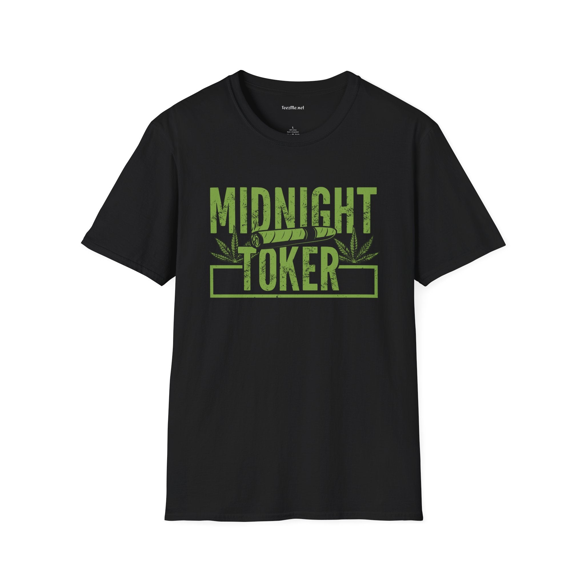 Midnight Toker 01 Unisex Soft Style T-Shirt 100% Cotton Graphic