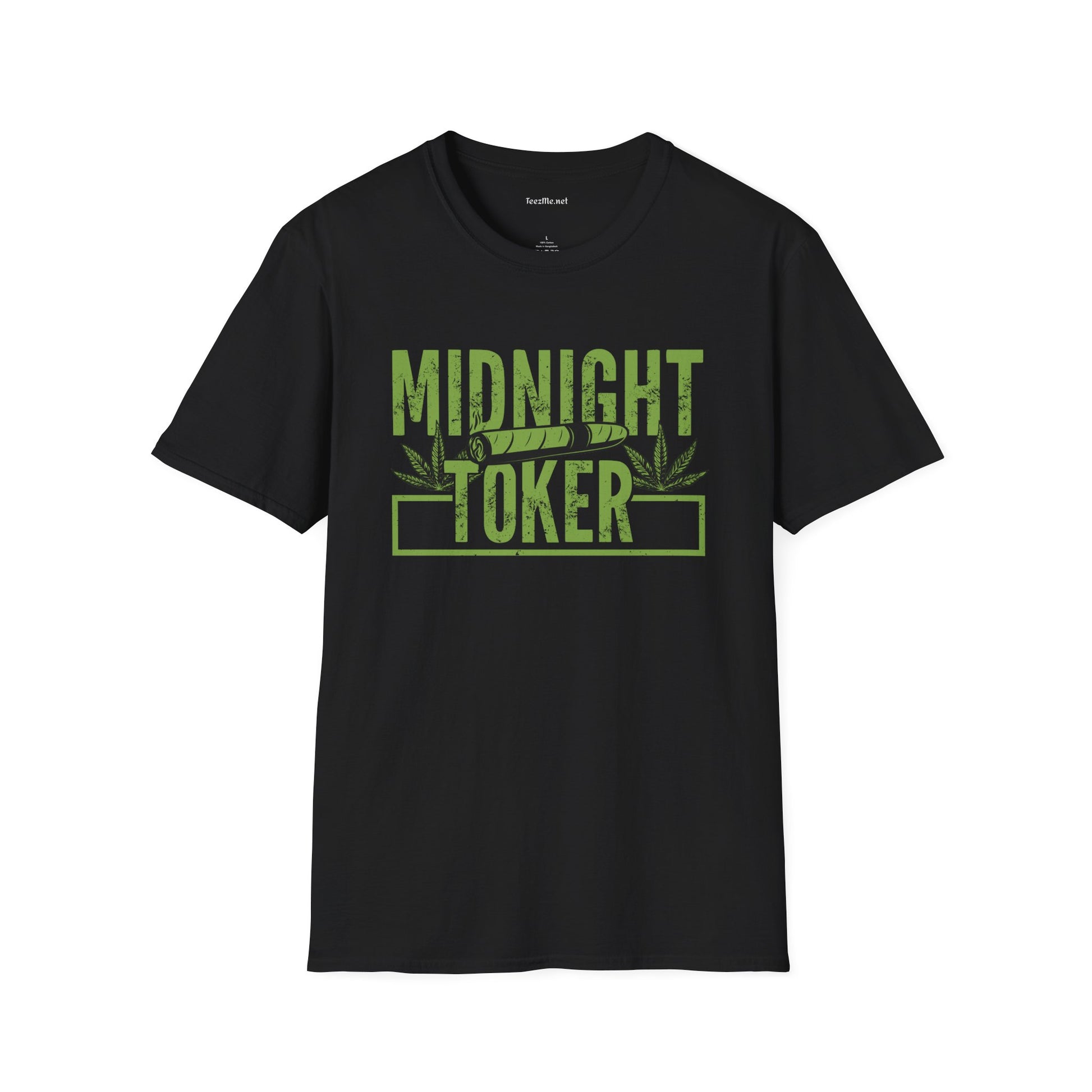 Midnight Toker 01 Unisex Soft Style T-Shirt 100% Cotton Graphic
