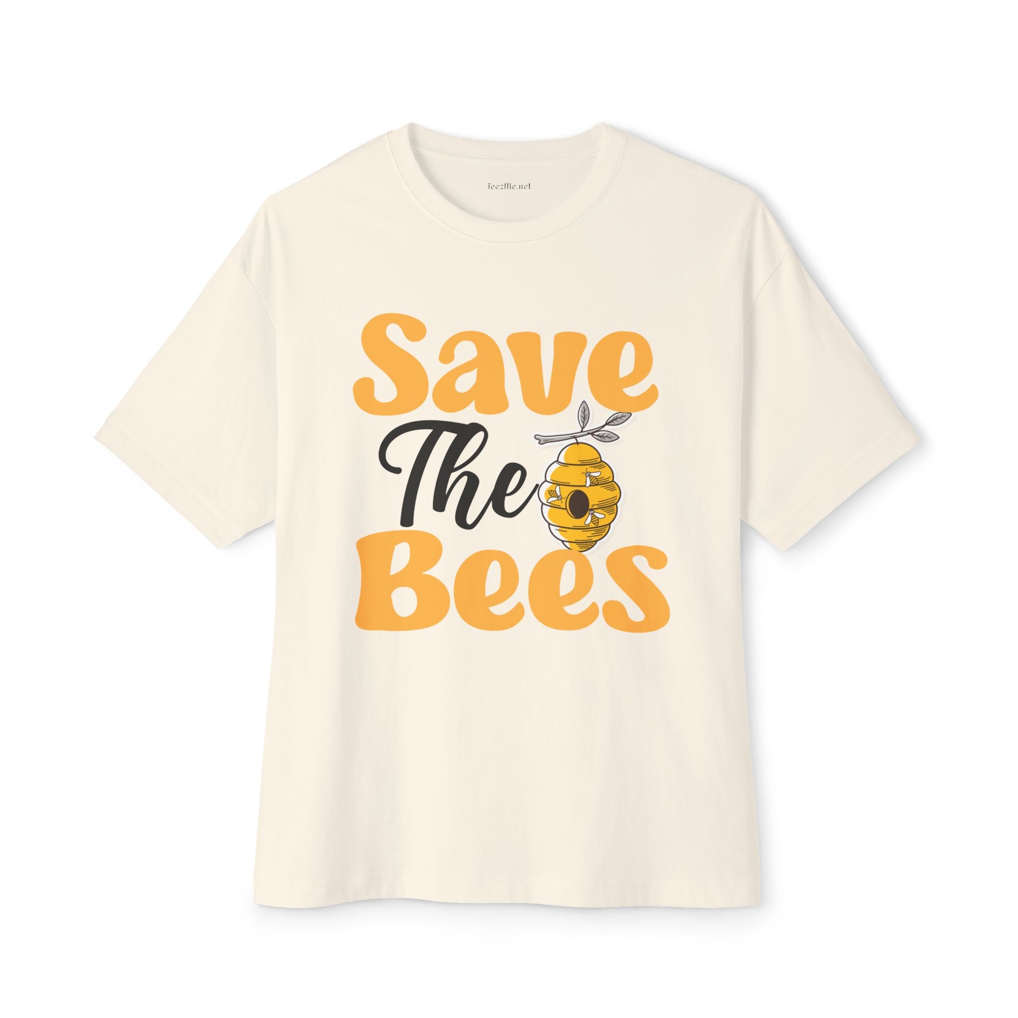 Save the Bees Unisex Oversized Boxy Tee