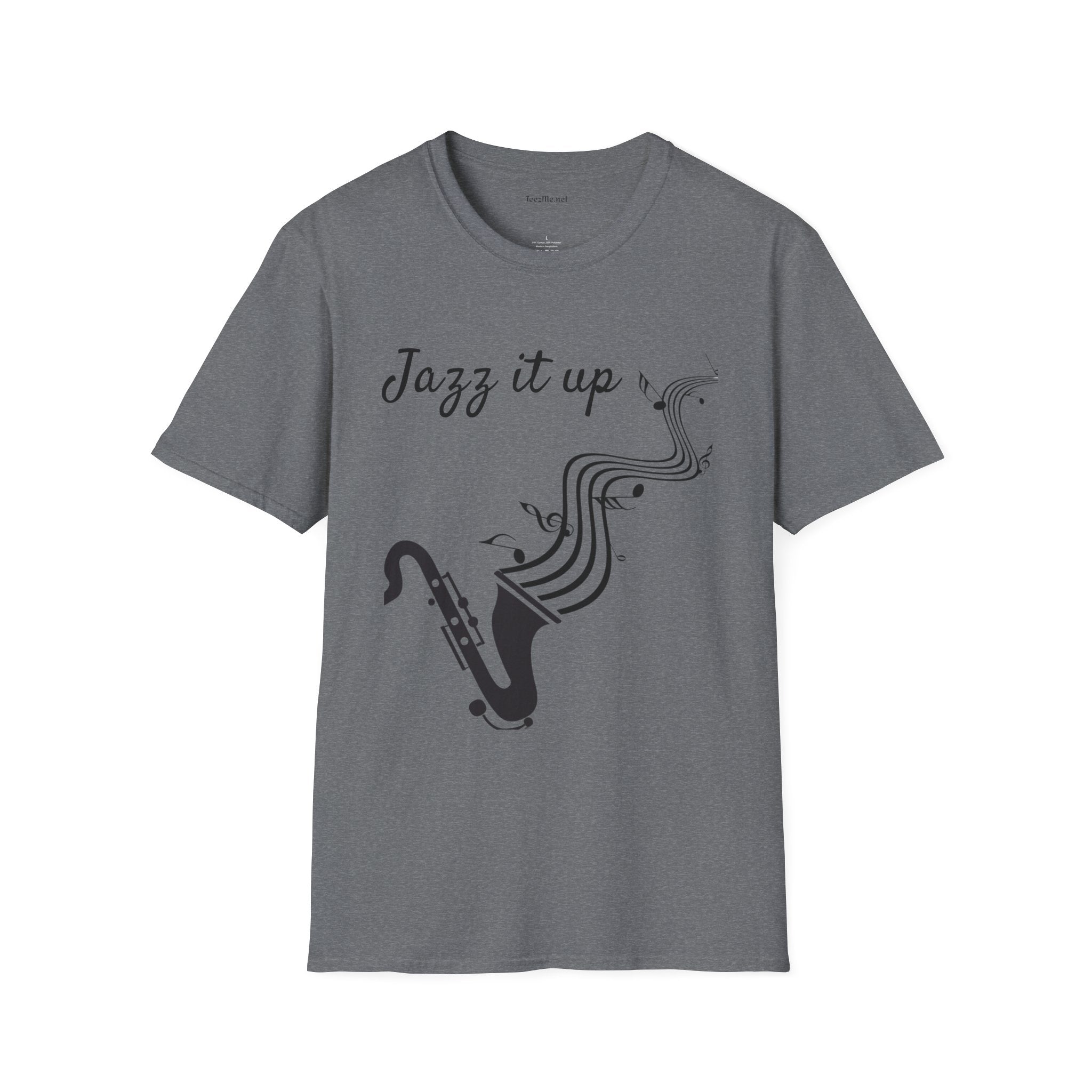 Jazz it up Unisex Softstyle T-Shirt 100% Cotton Graphic