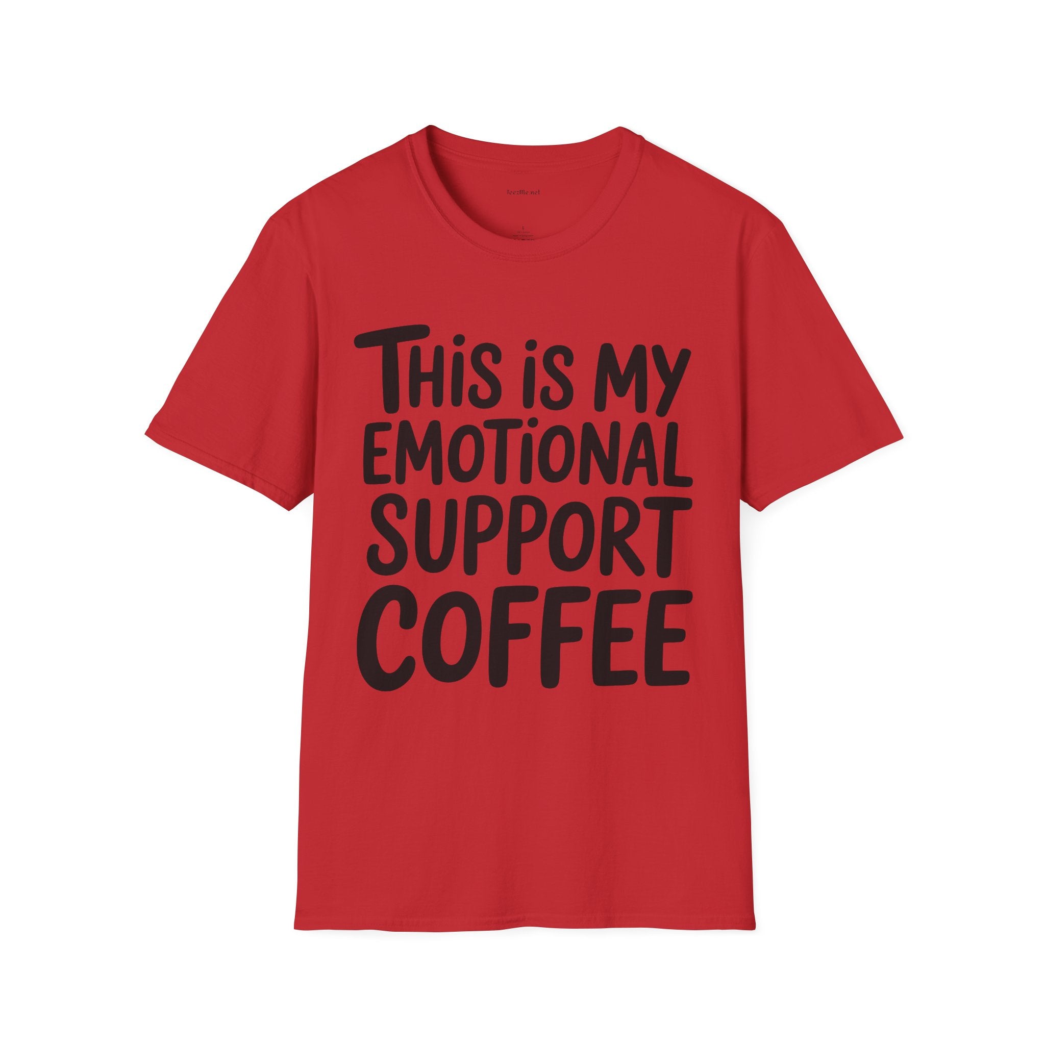 Emotional Support Coffee T-Shirt