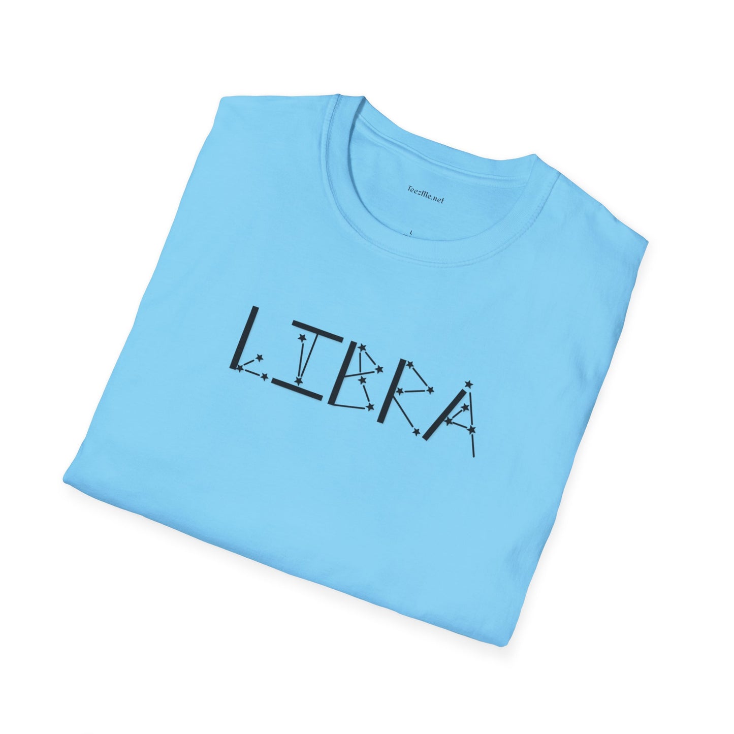 Libra Zodiac - Unisex Softstyle T-Shirt 100% Cotton Graphic
