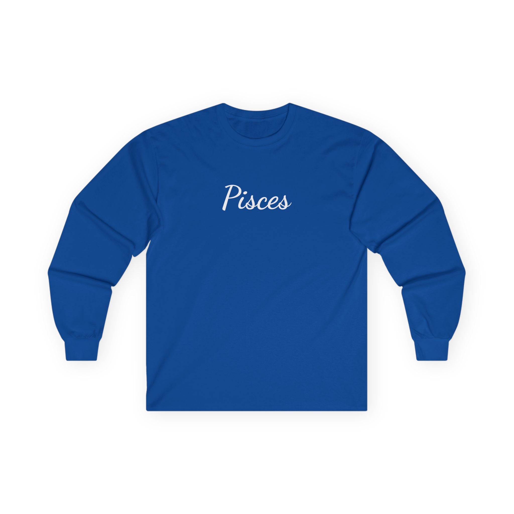 Pisces - Unisex Ultra Cotton Long Sleeve Tee #zodiac #tarot