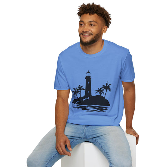 Lighthouse - Unisex Softstyle T-Shirt 100% Cotton Graphic