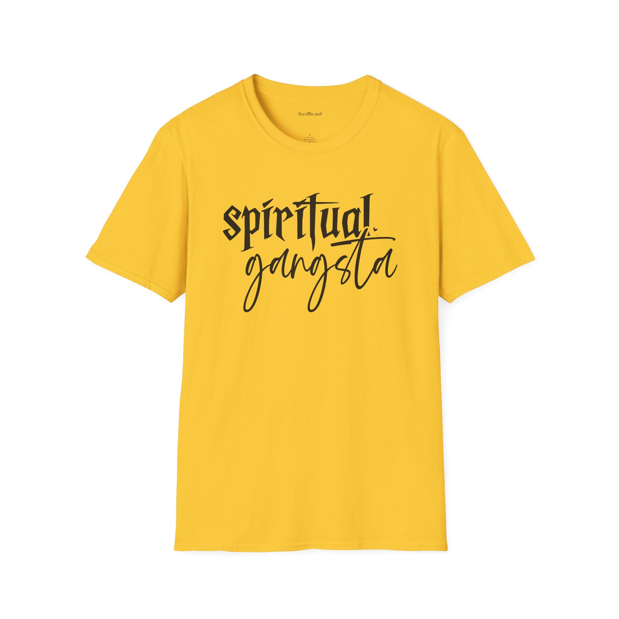 Spiritual Gangsta 01 Unisex Softstyle T-Shirt 100% Cotton