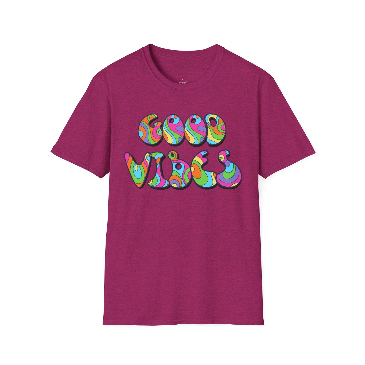 Good Vibes - Unisex Softstyle T-Shirt 100% Cotton Graphic