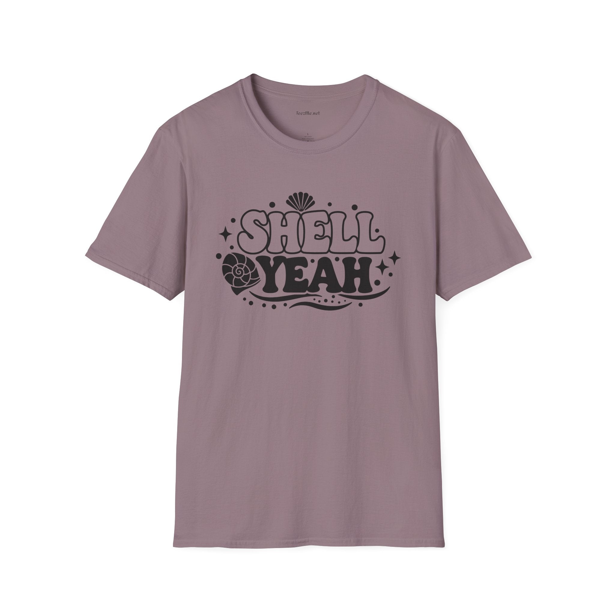 Shell Yeah 02 Unisex Softstyle T-Shirt 100% Cotton Graphic