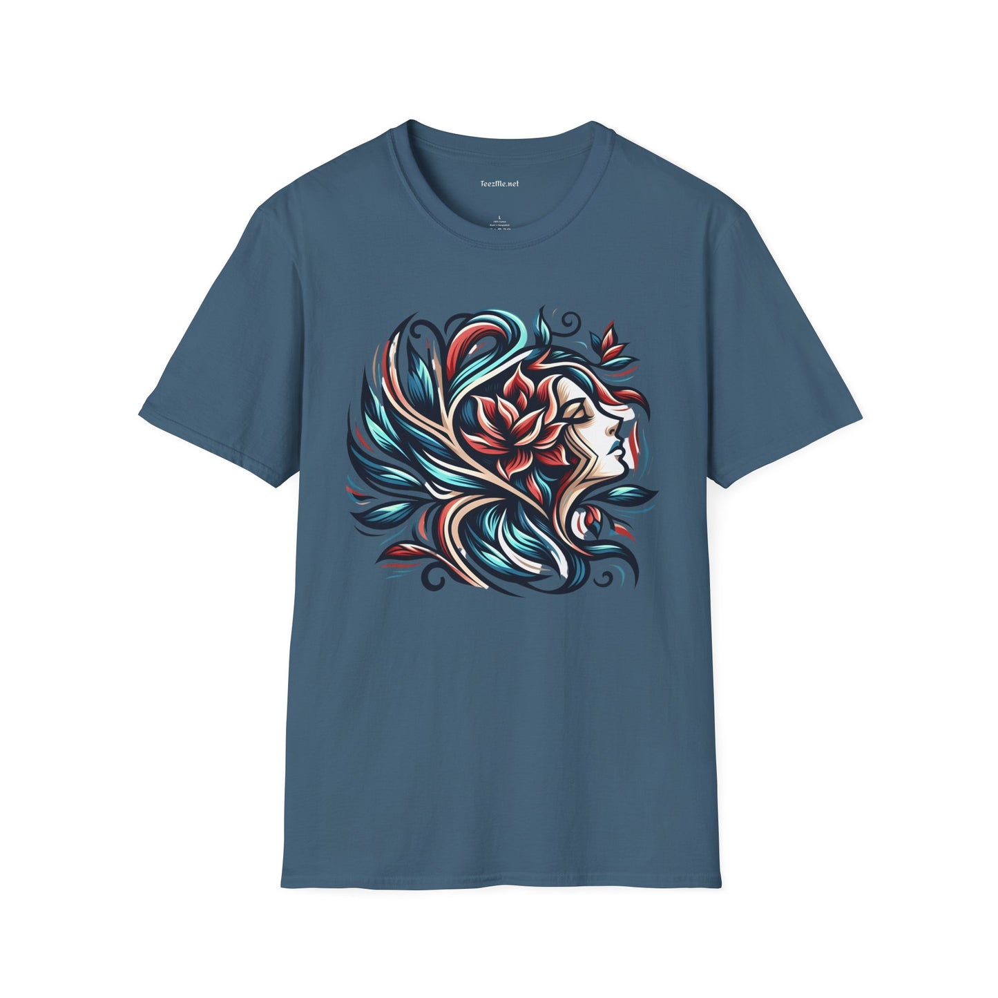 Transformation Woman 02 Unisex Softstyle T-Shirt 100% Cotton Graphic