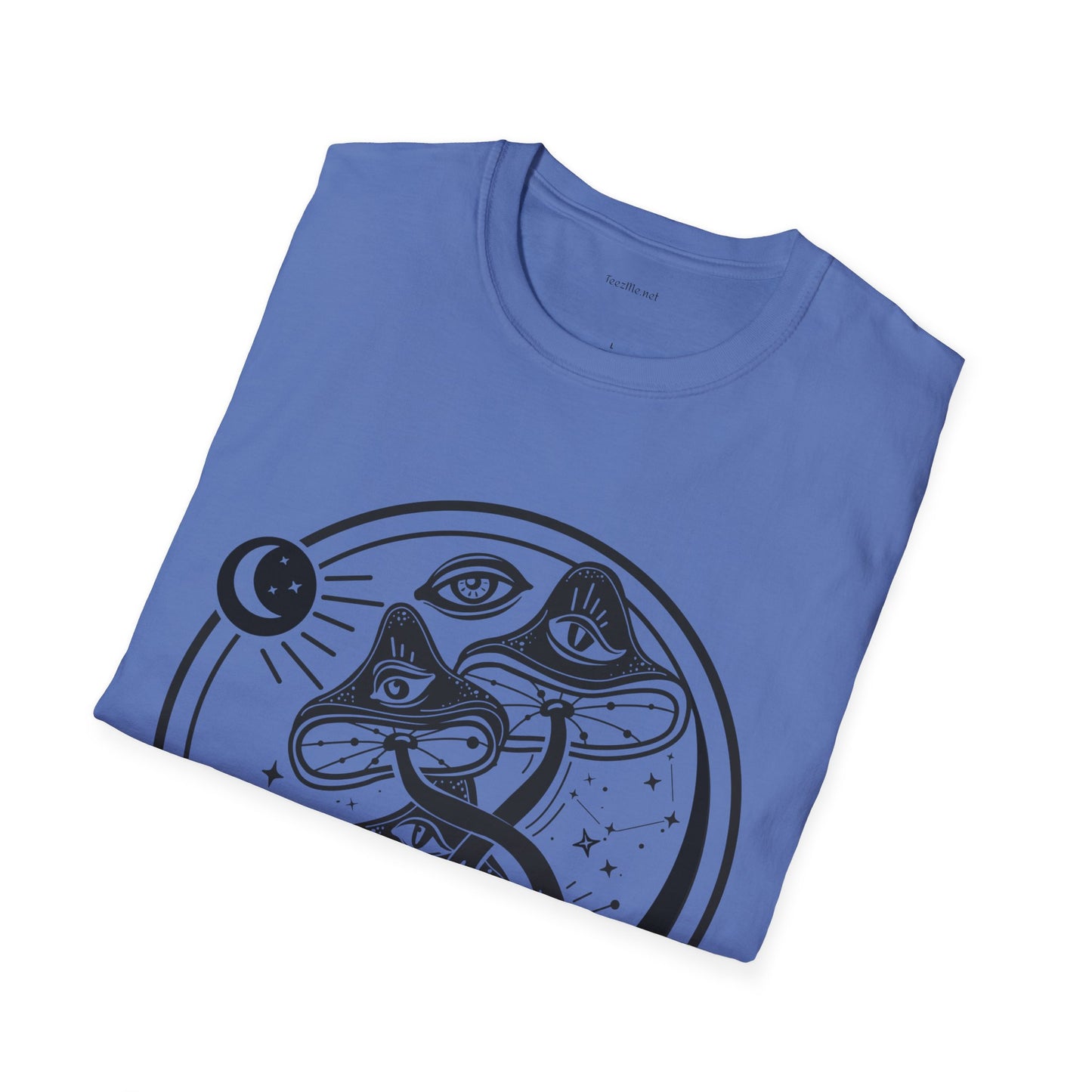 Mushrooms - Unisex Softstyle T-Shirt 100% Cotton Graphic