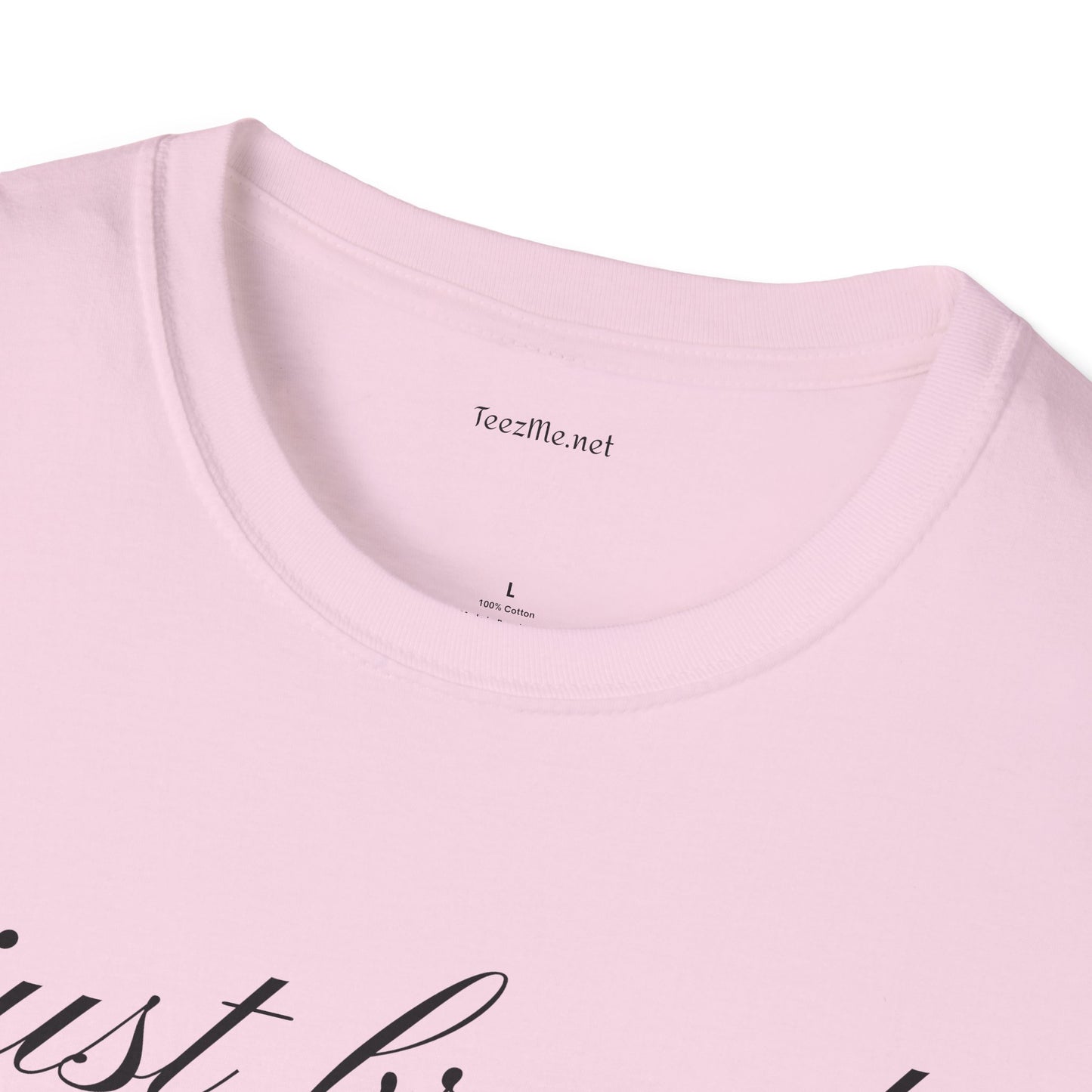 Just breathe - Unisex Softstyle T-Shirt 100% Cotton Graphic