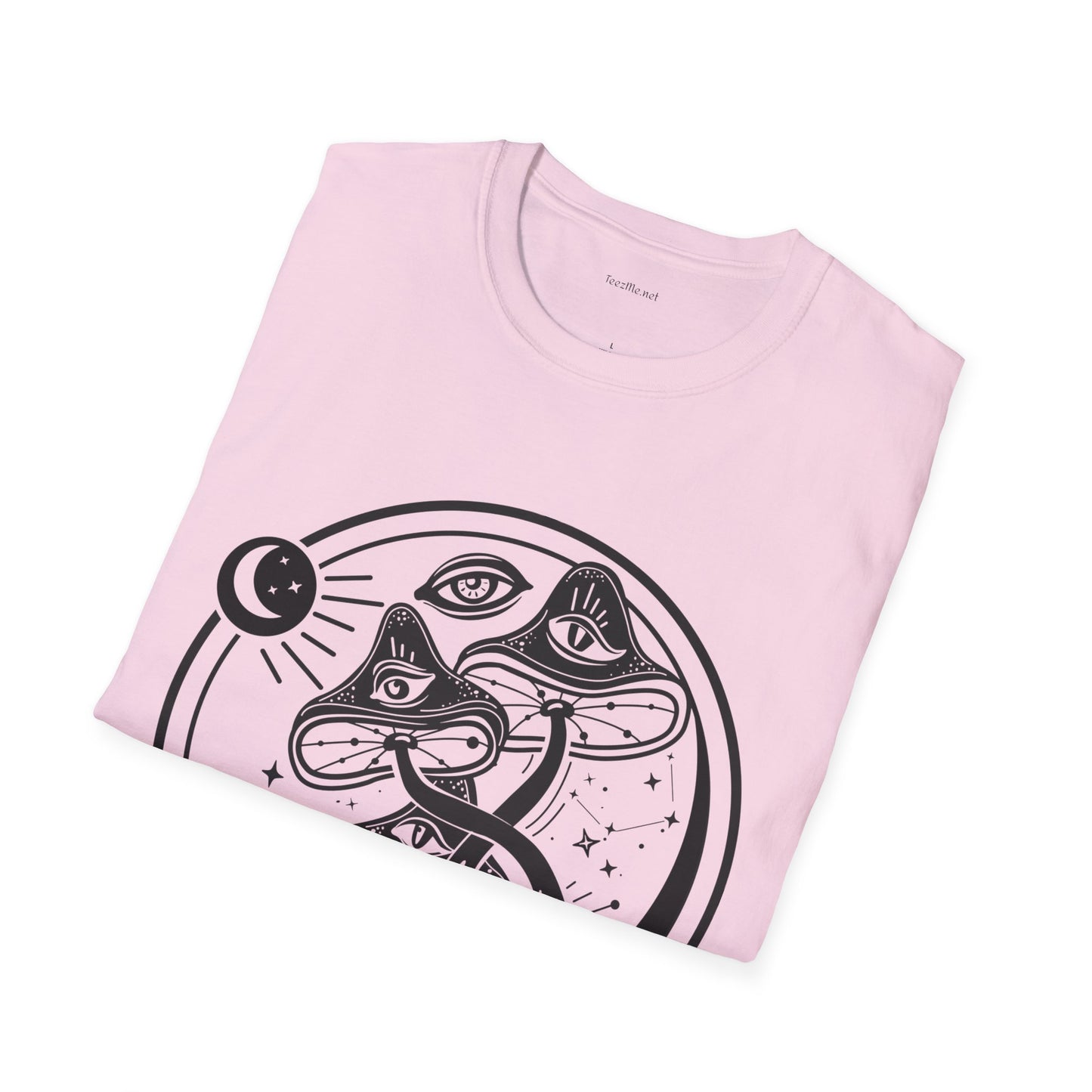 Mushrooms - Unisex Softstyle T-Shirt 100% Cotton Graphic