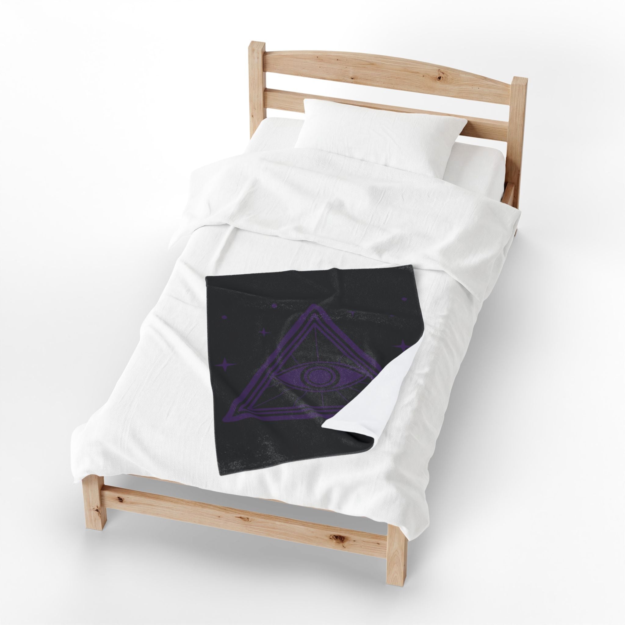 Protective Eye Velveteen Plush Blanket