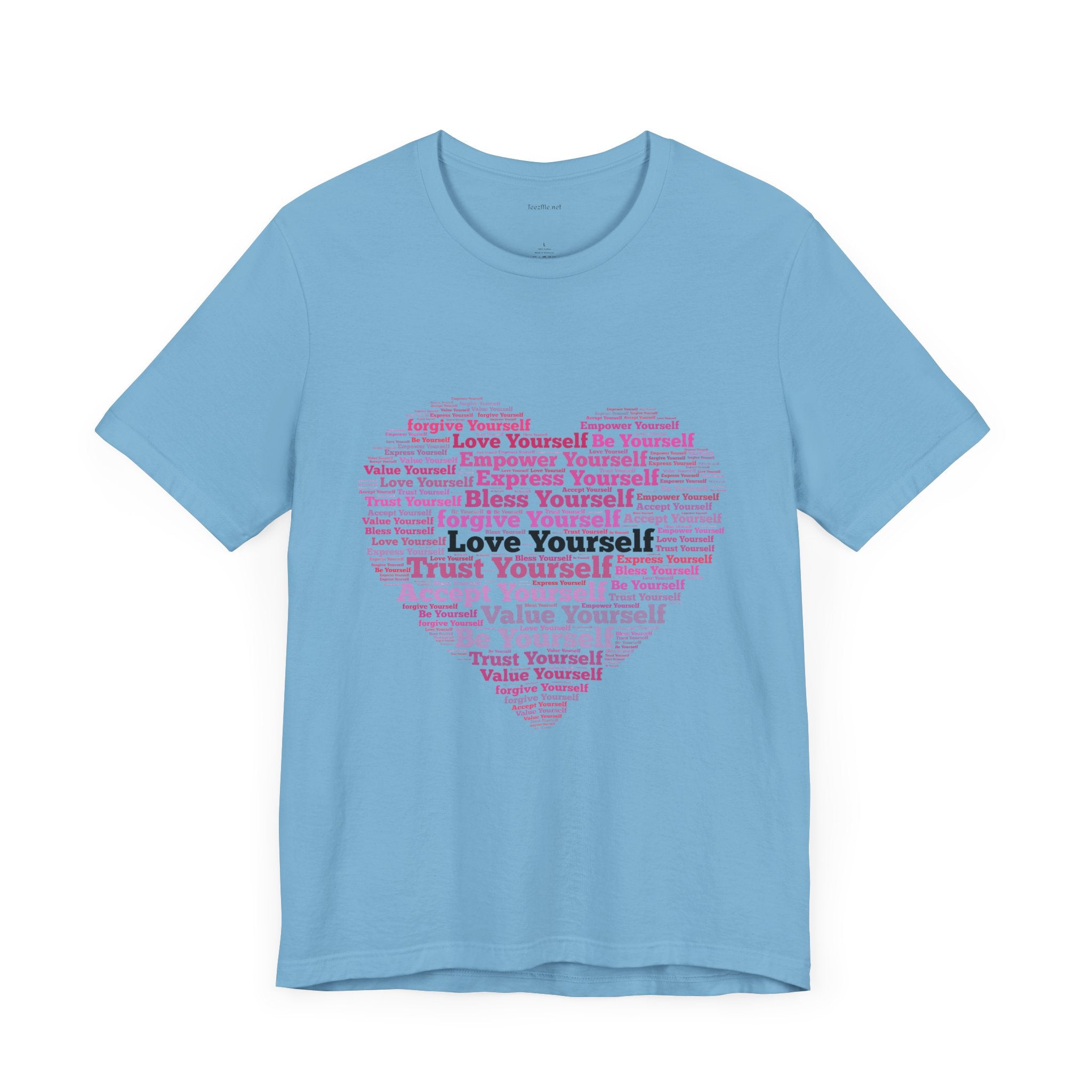Love - Trust - Accept Yourself- Unisex Jersey Short Sleeve Tee
