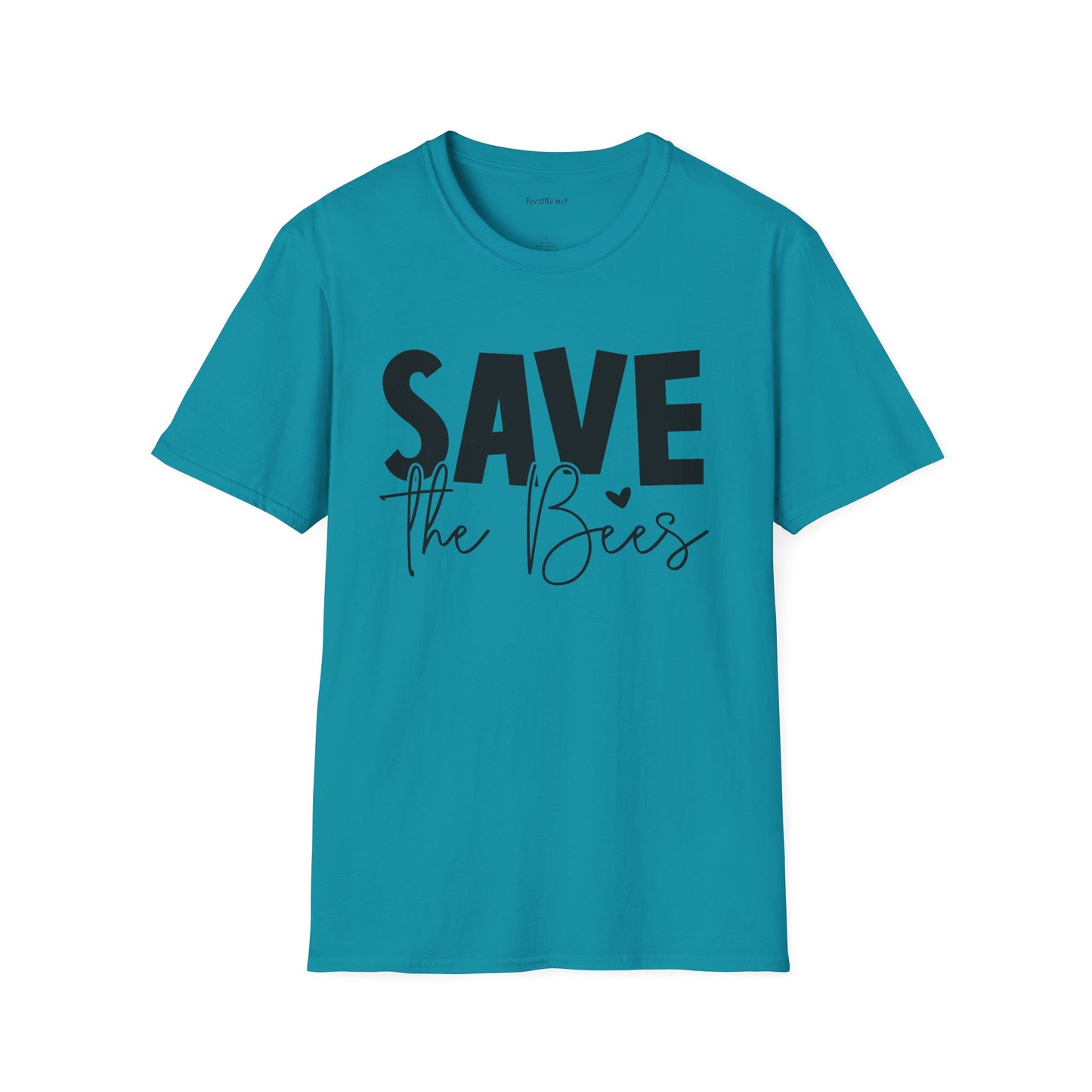 Save The Bees 03 Unisex Soft Style T-Shirt 100% Cotton Graphic